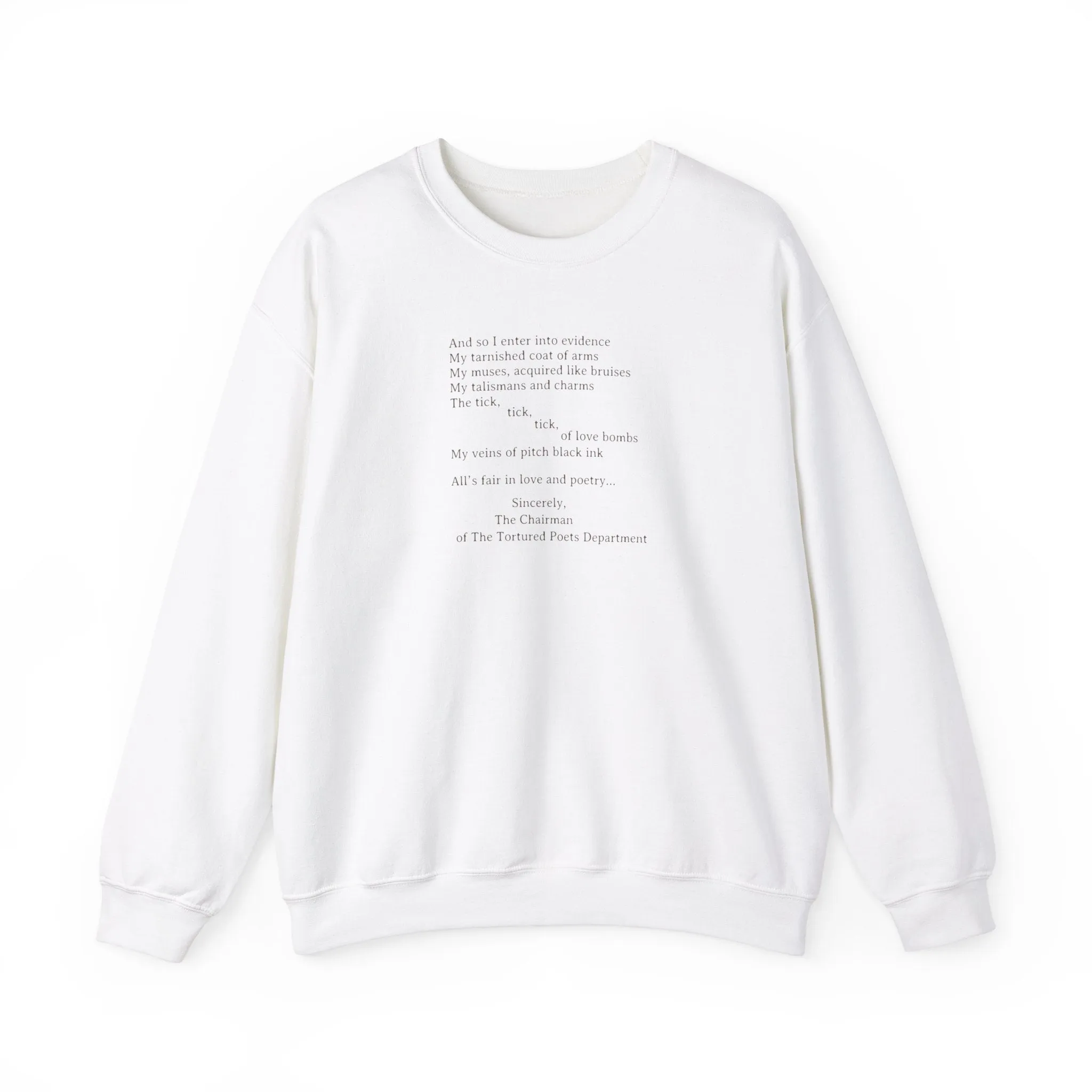 Sincerely The Chairman Crewneck Sweatshirt sold by Rose Blush Studio product image thumbnail 4