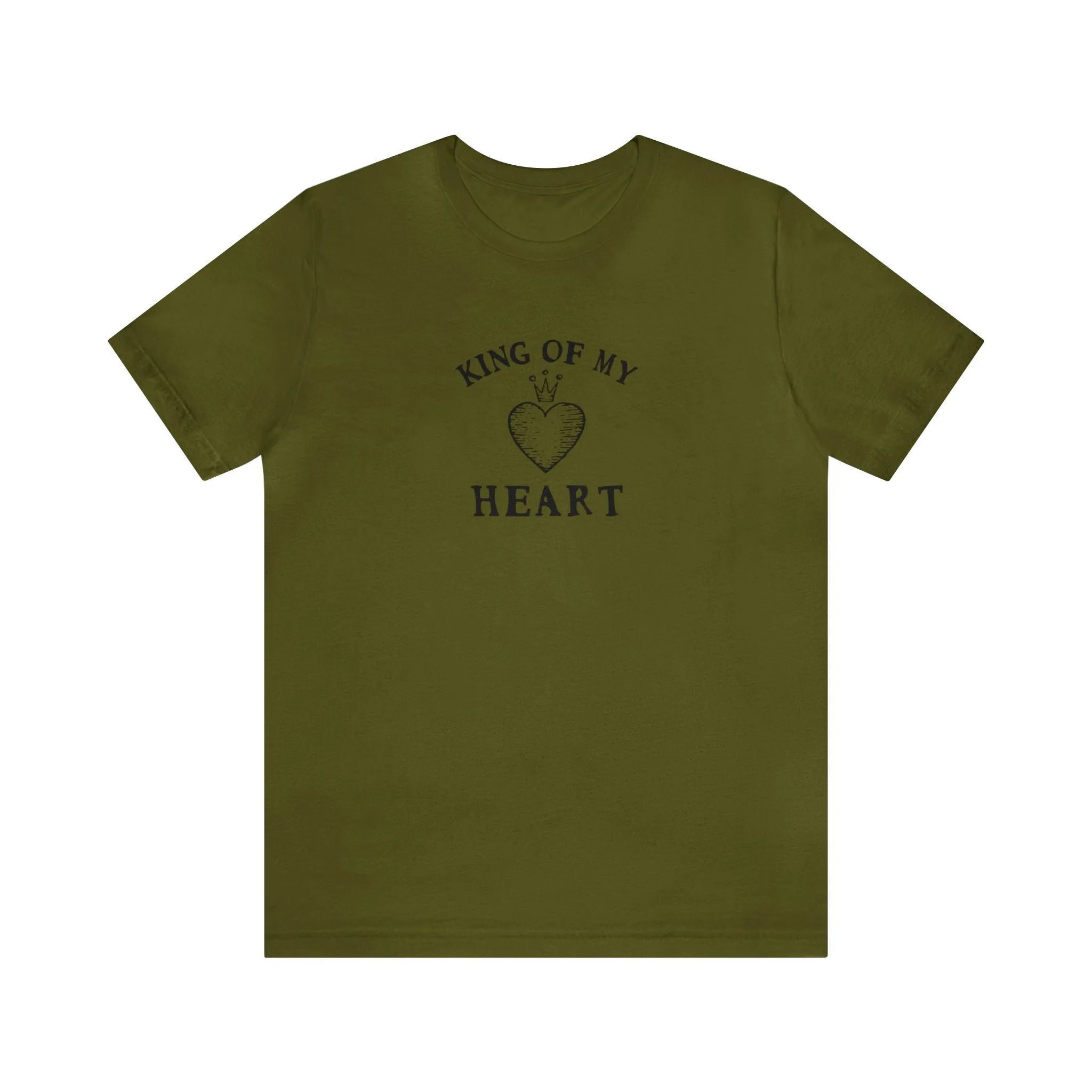 King of My Heart Tshirt sold by Rose Blush Studio product image thumbnail 4