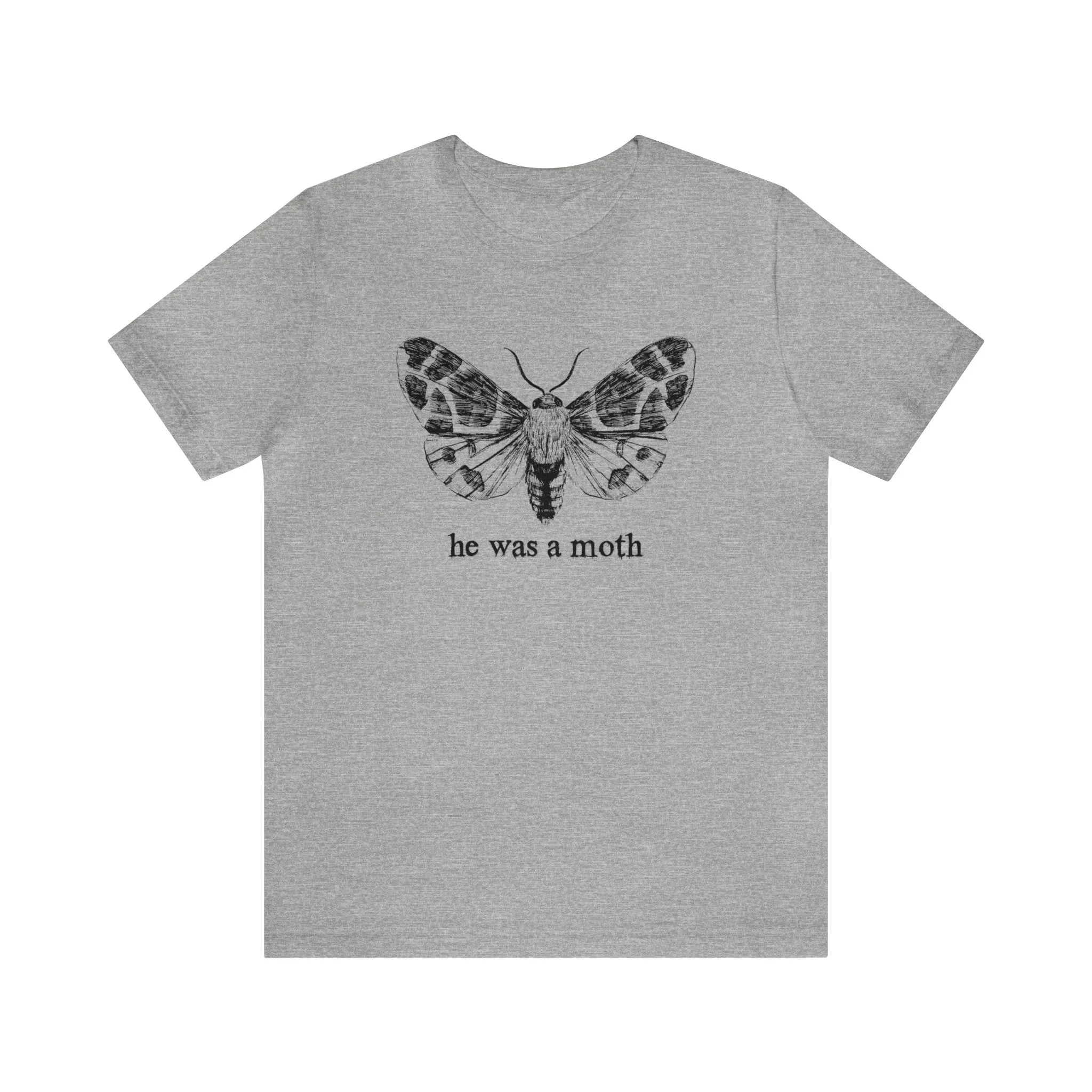 He Was a Moth TShirt sold by Rose Blush Studio product image thumbnail 3