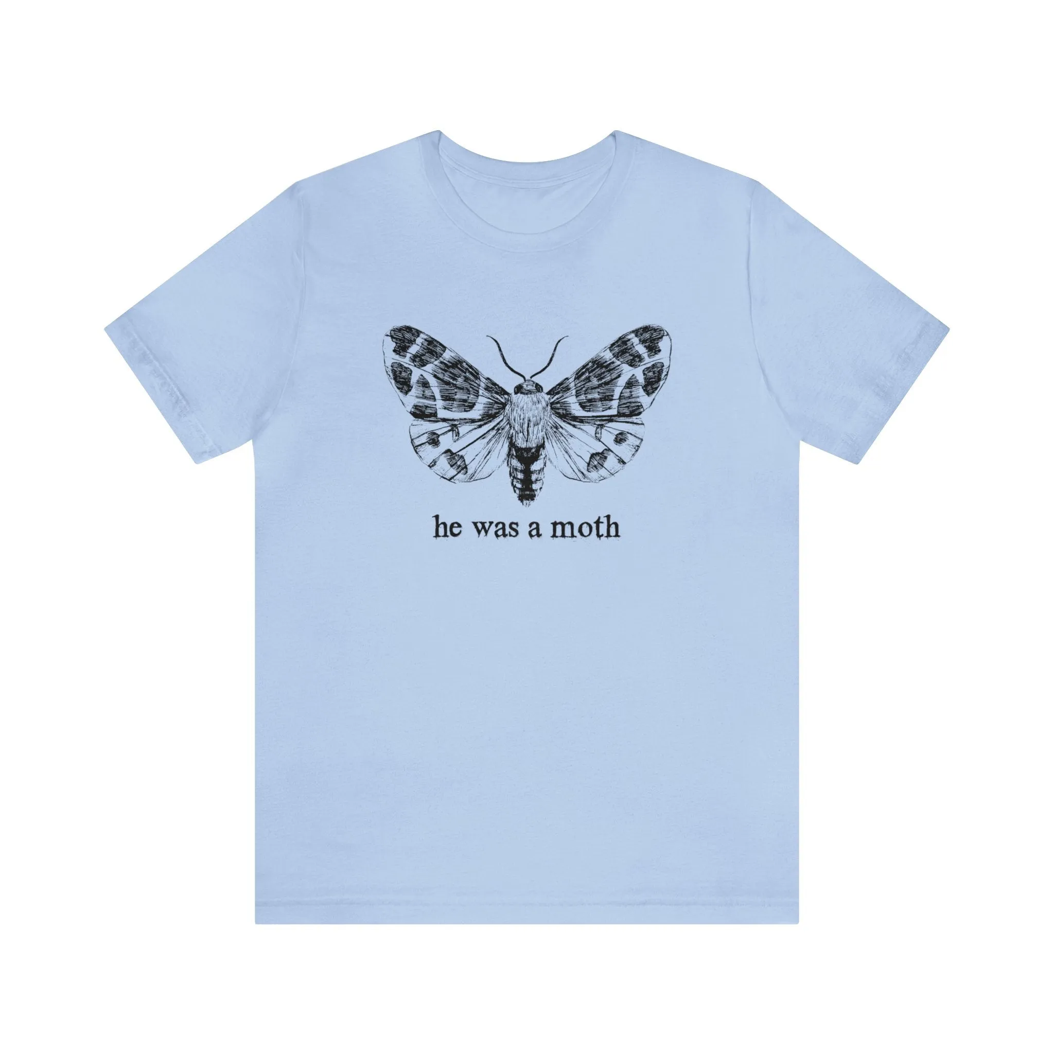He Was a Moth TShirt sold by Rose Blush Studio product image thumbnail 4