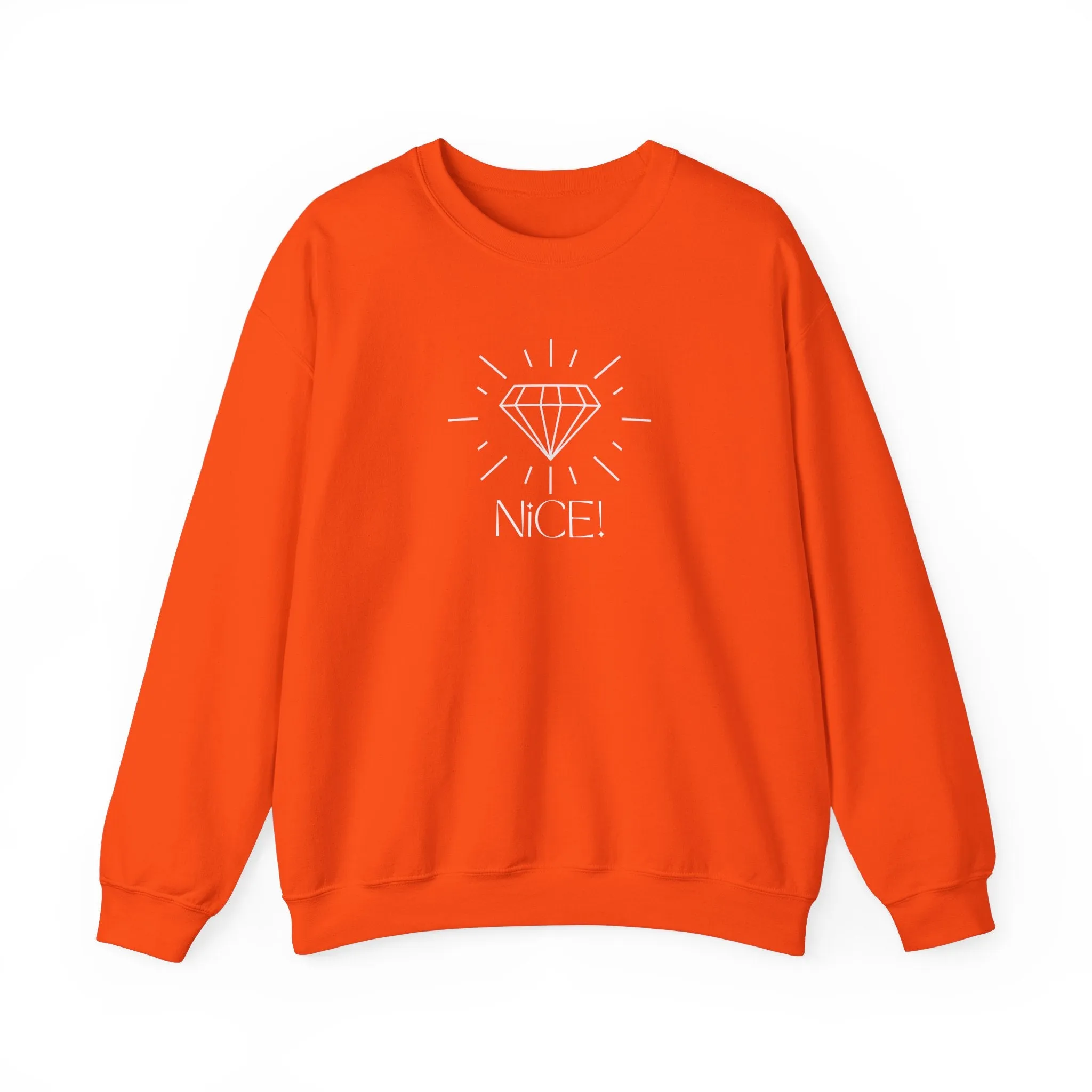 NICE! Crewneck Sweatshirt sold by Rose Blush Studio product image thumbnail 5