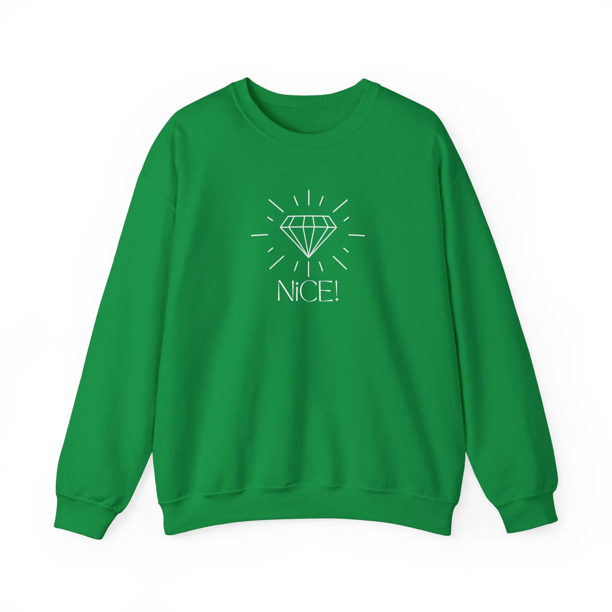 NICE! Crewneck Sweatshirt sold by Rose Blush Studio product image thumbnail 2