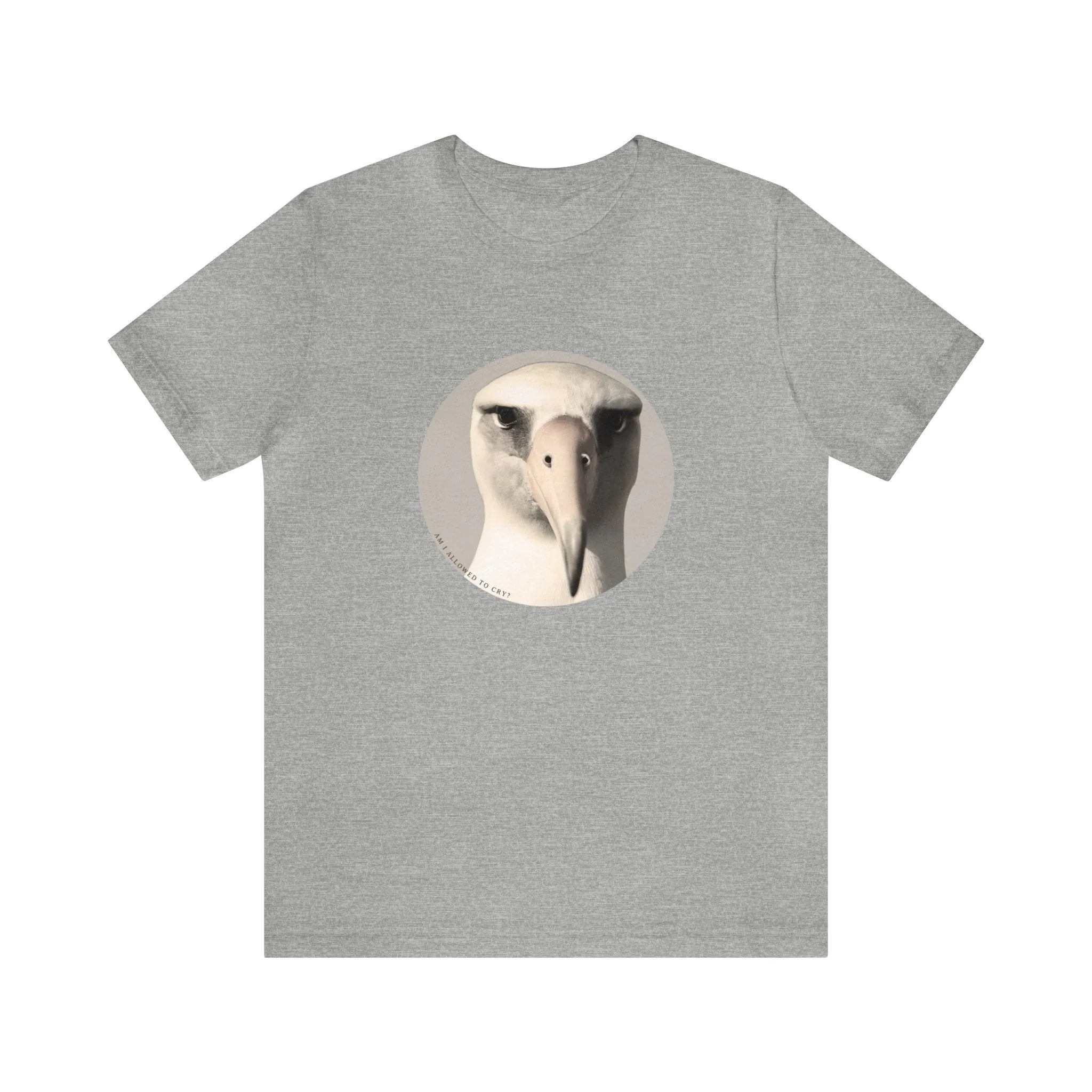 Am I Allowed To Cry? Albatross Tshirt sold by Rose Blush Studio product image thumbnail 2
