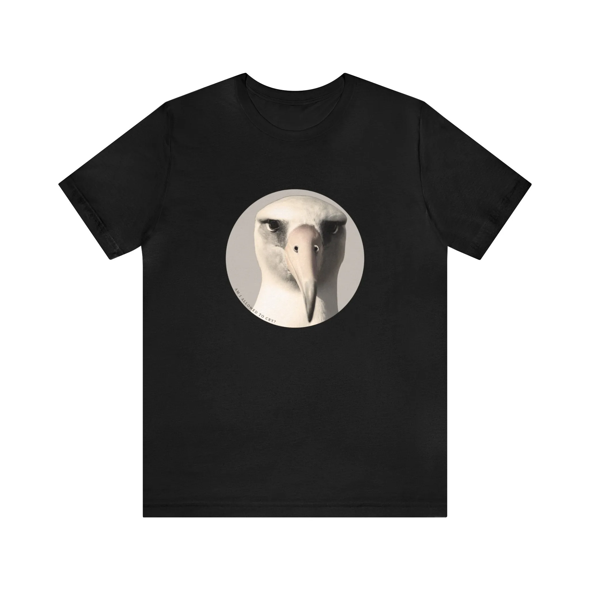 Am I Allowed To Cry? Albatross Tshirt sold by Rose Blush Studio product image thumbnail 3