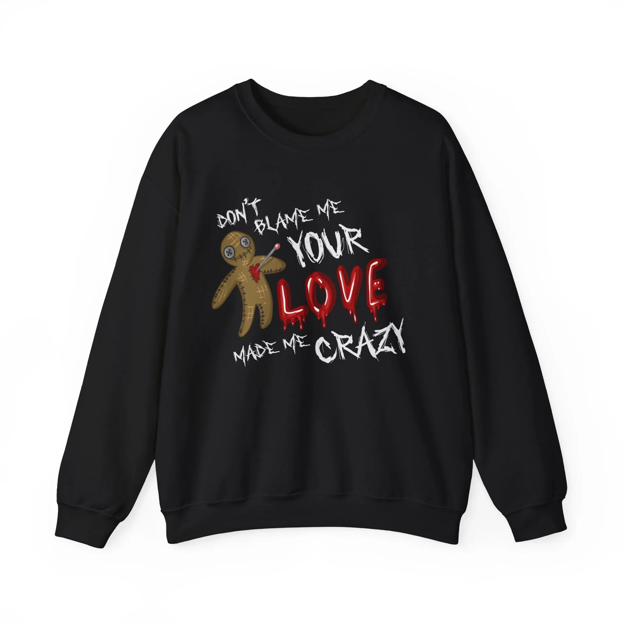 Don't Blame Me Crewneck Sweatshirt sold by Rose Blush Studio