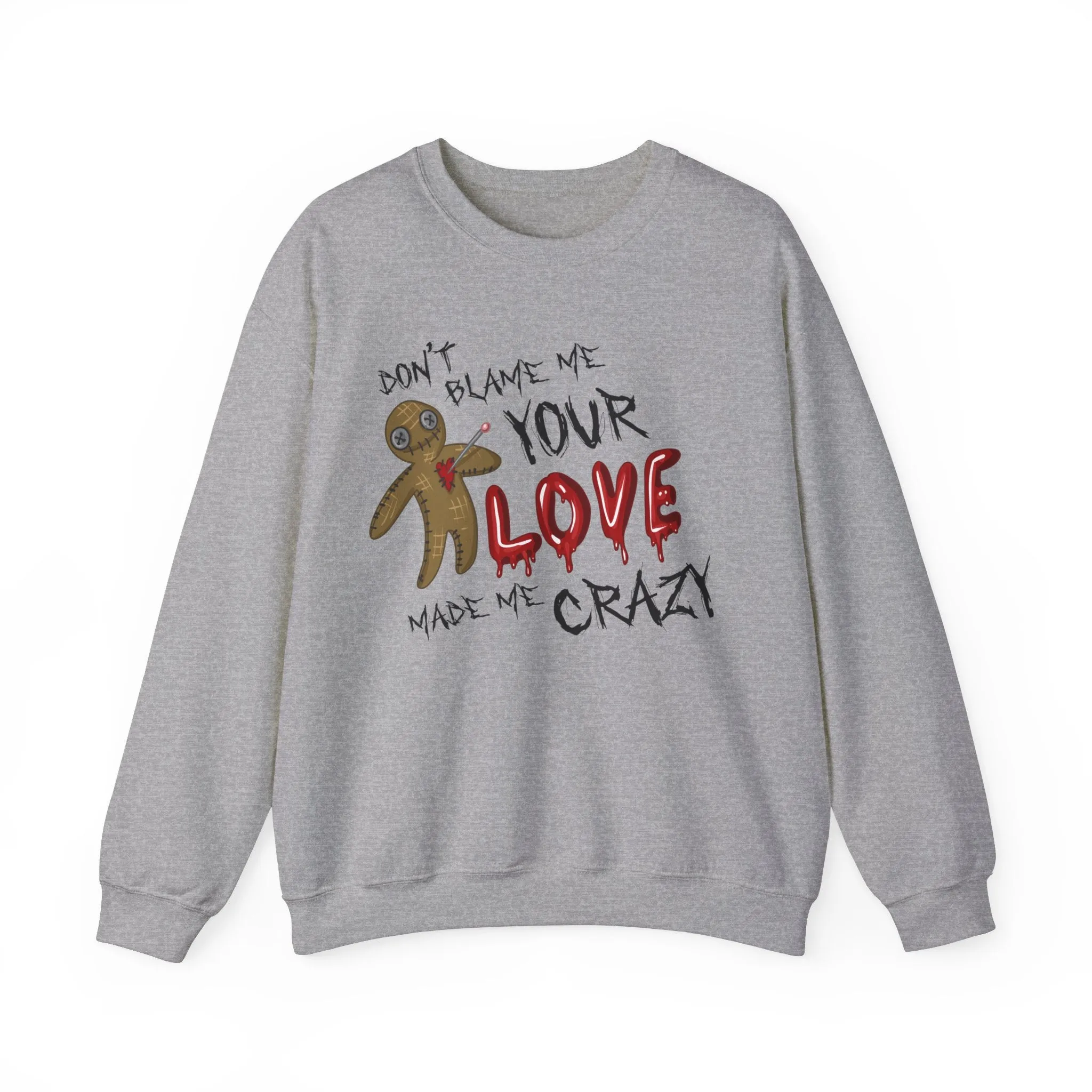 Don't Blame Me Crewneck Sweatshirt sold by Rose Blush Studio product image thumbnail 4