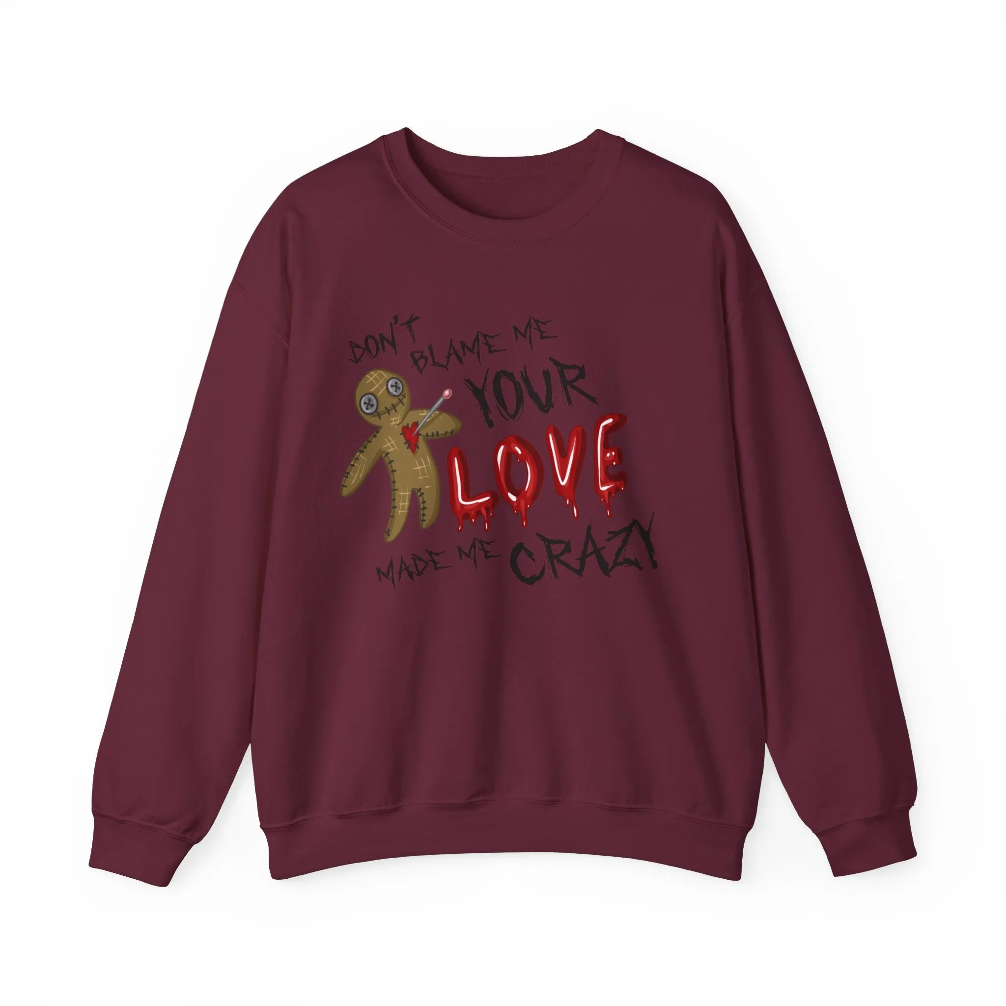 Don't Blame Me Crewneck Sweatshirt sold by Rose Blush Studio product image thumbnail 3