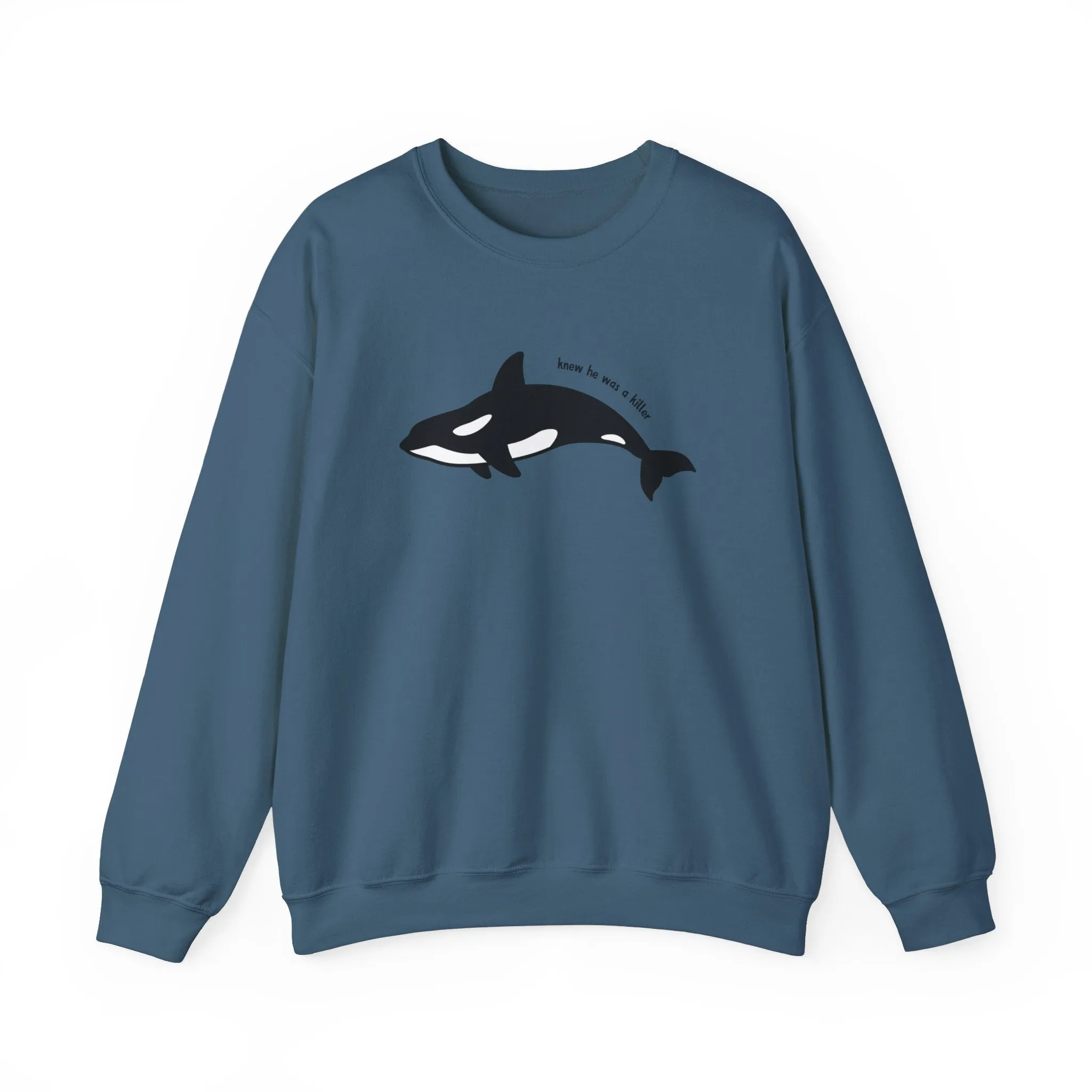 Knew he was a Killer (Whale) Sweater sold by Rose Blush Studio