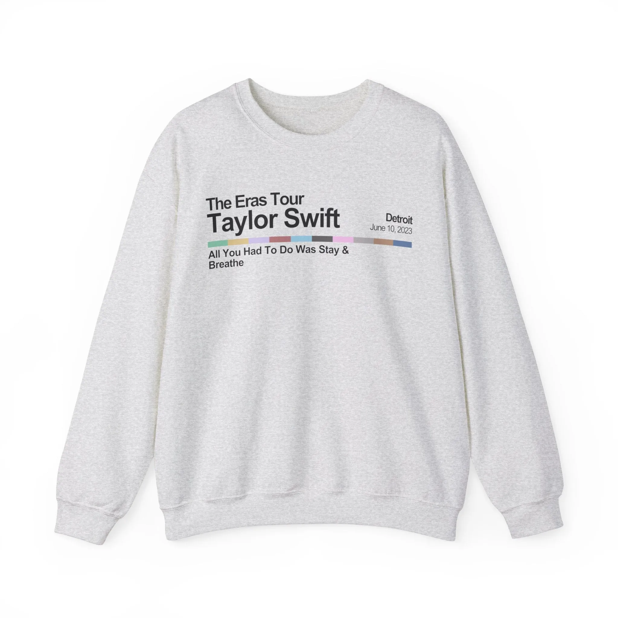 Detroit Night 2 Crewneck Sweatshirt sold by Rose Blush Studio product image thumbnail 2