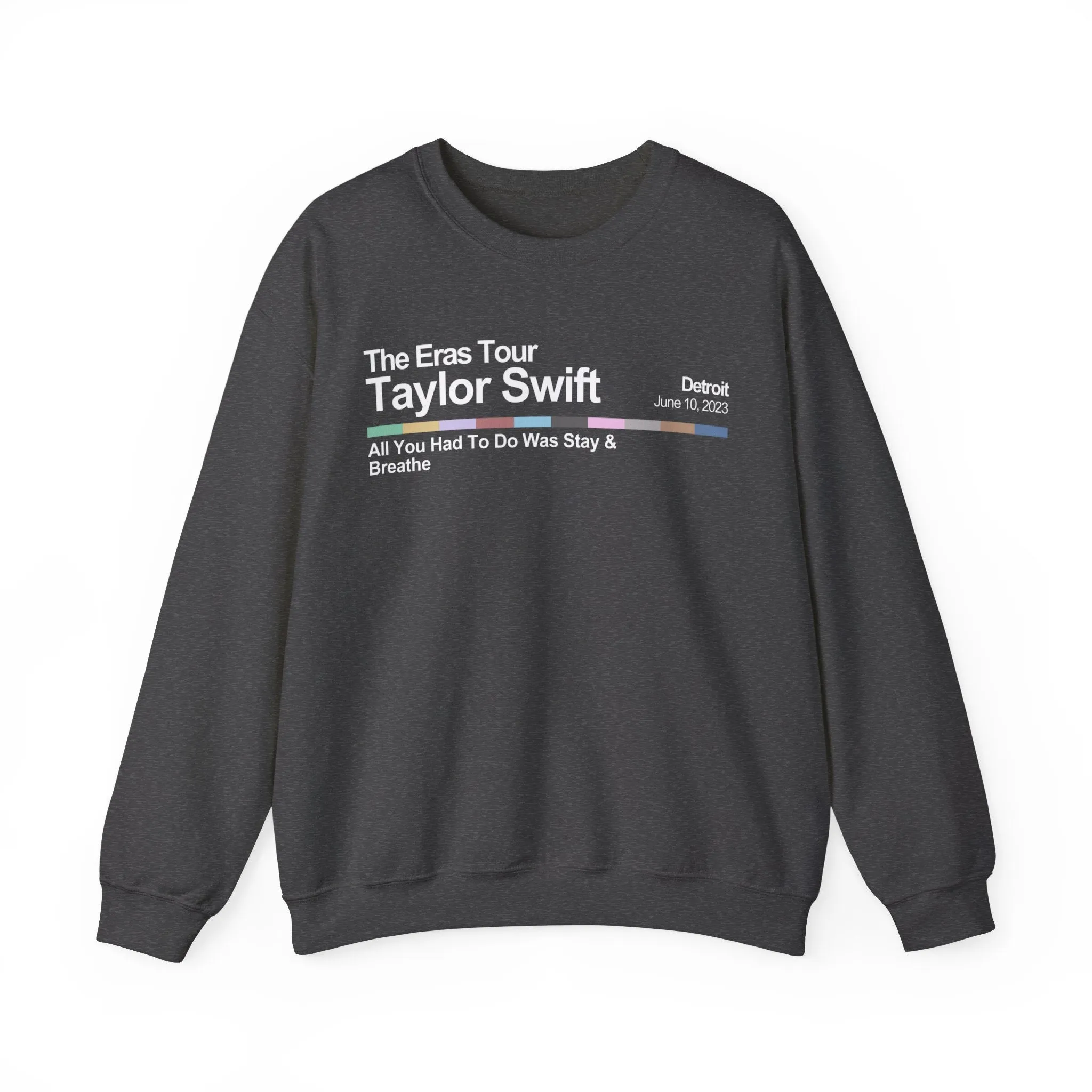 Detroit Night 2 Crewneck Sweatshirt sold by Rose Blush Studio product image thumbnail 3