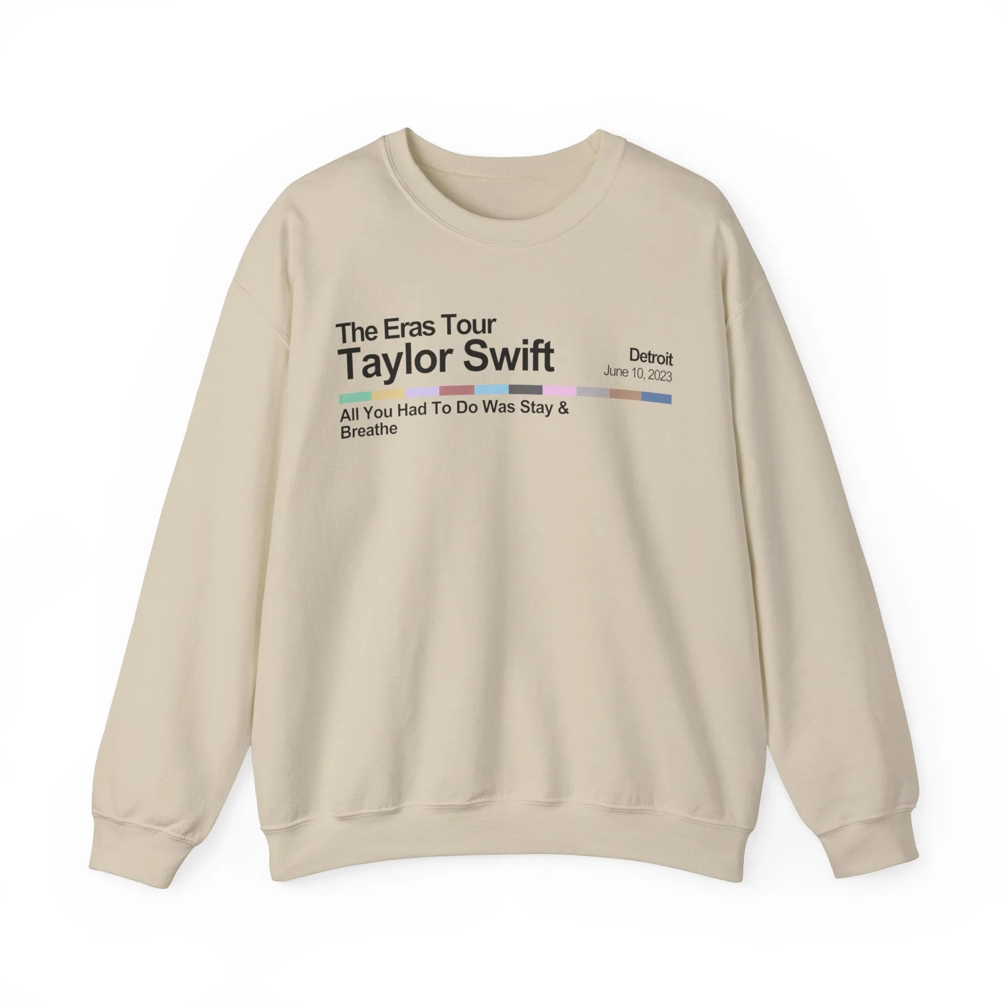 Detroit Night 2 Crewneck Sweatshirt sold by Rose Blush Studio
