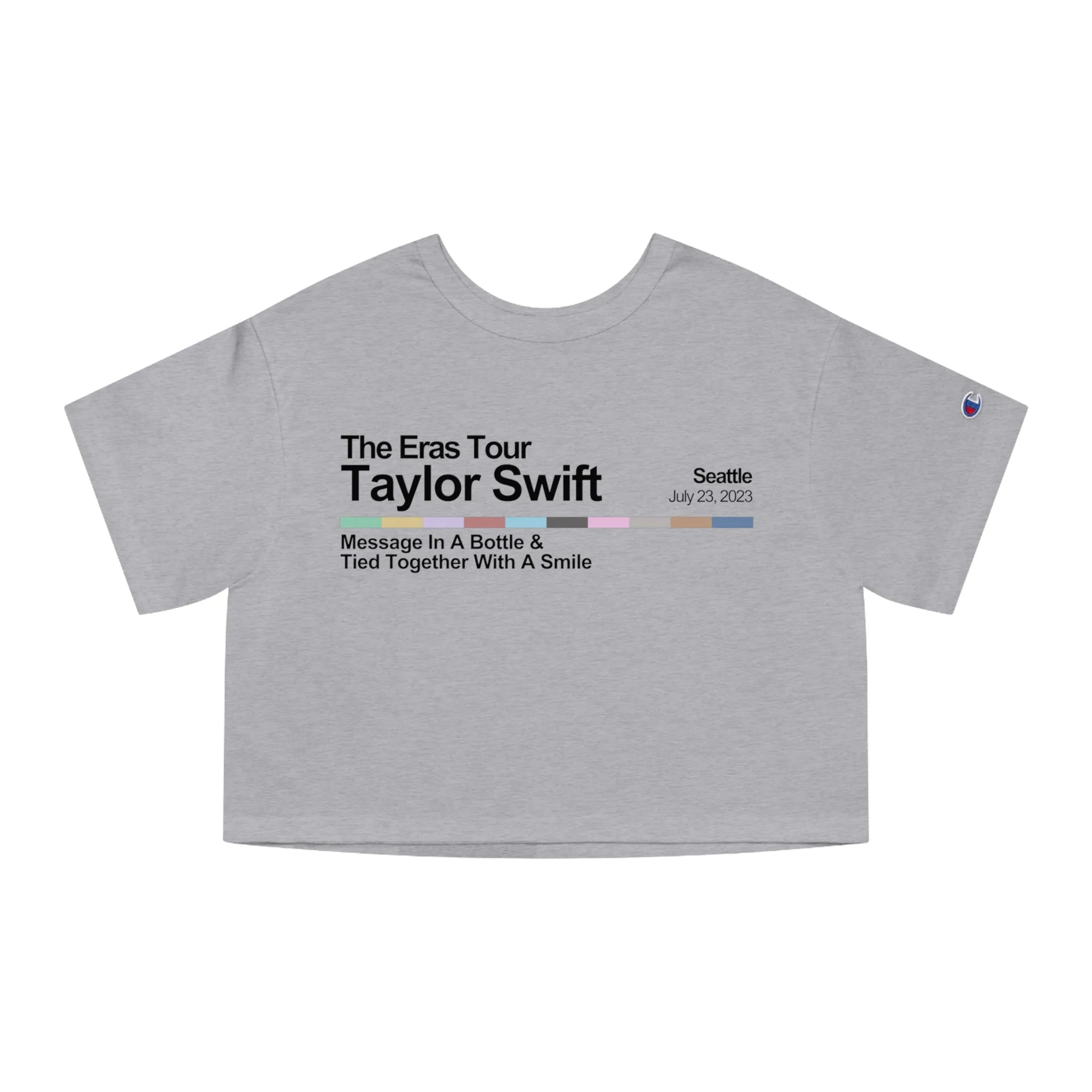 Seattle Night 2 Cropped T-Shirt sold by Rose Blush Studio product image thumbnail 3