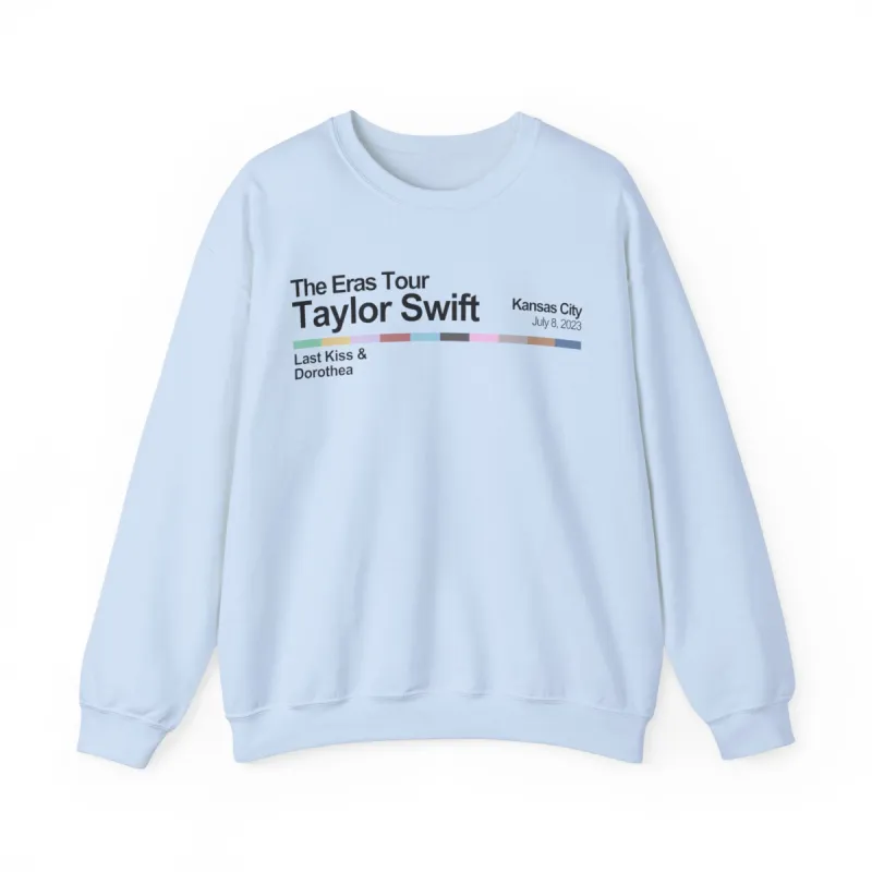 Kansas City Night 2 Crewneck Sweatshirt sold by Rose Blush Studio