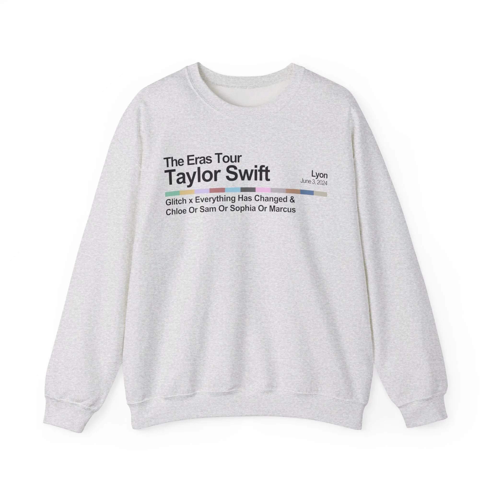 Lyon Night 2 Crewneck Sweatshirt sold by Rose Blush Studio product image thumbnail 2