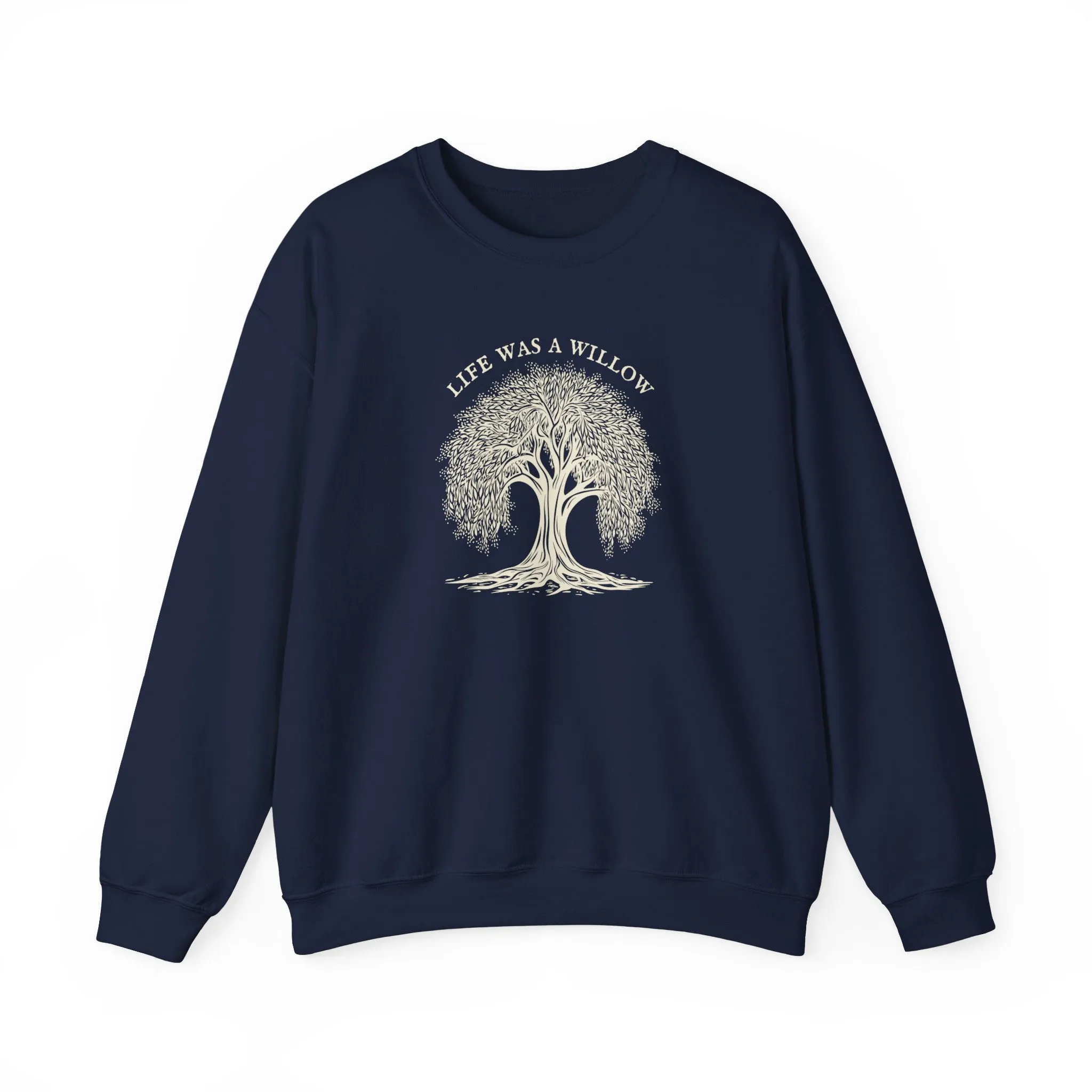Life Was A Willow Crewneck Sweatshirt sold by Rose Blush Studio product image thumbnail 5