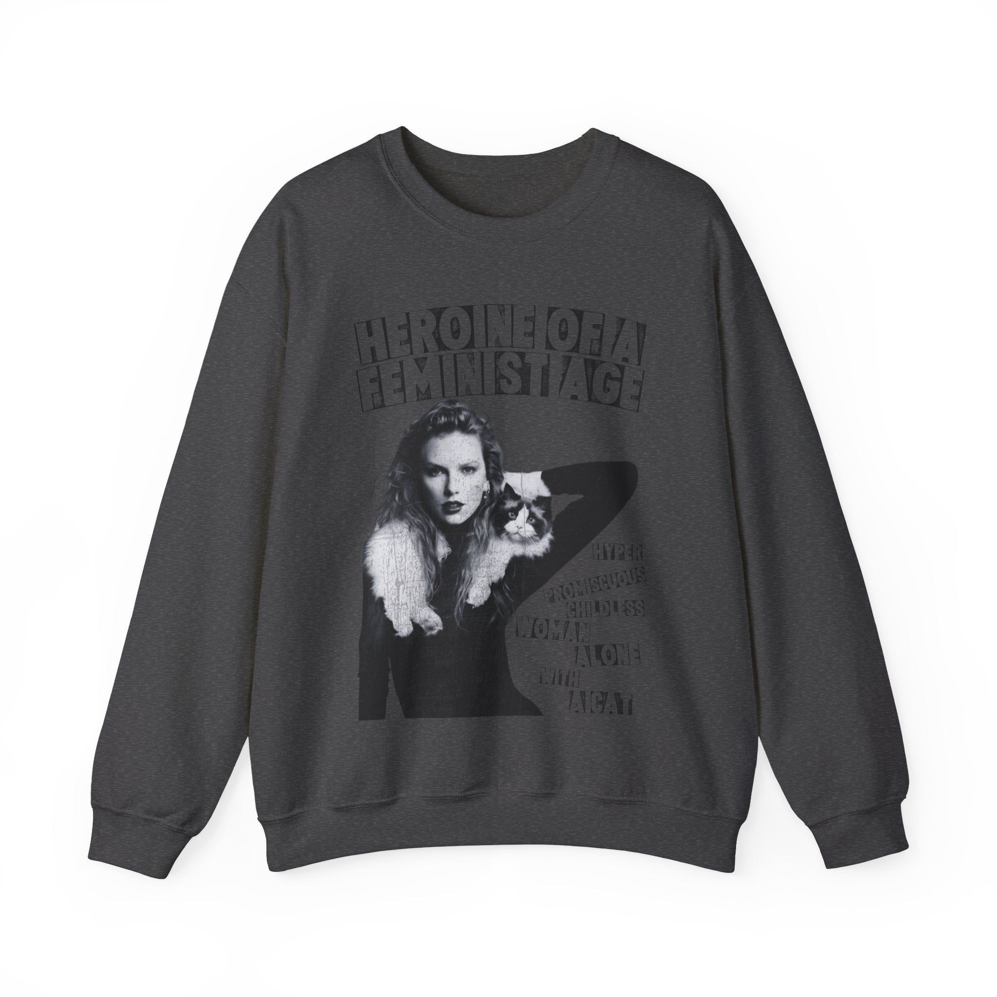 Heroine of a Feminist Age Crewneck Sweatshirt sold by Rose Blush Studio product image thumbnail 2