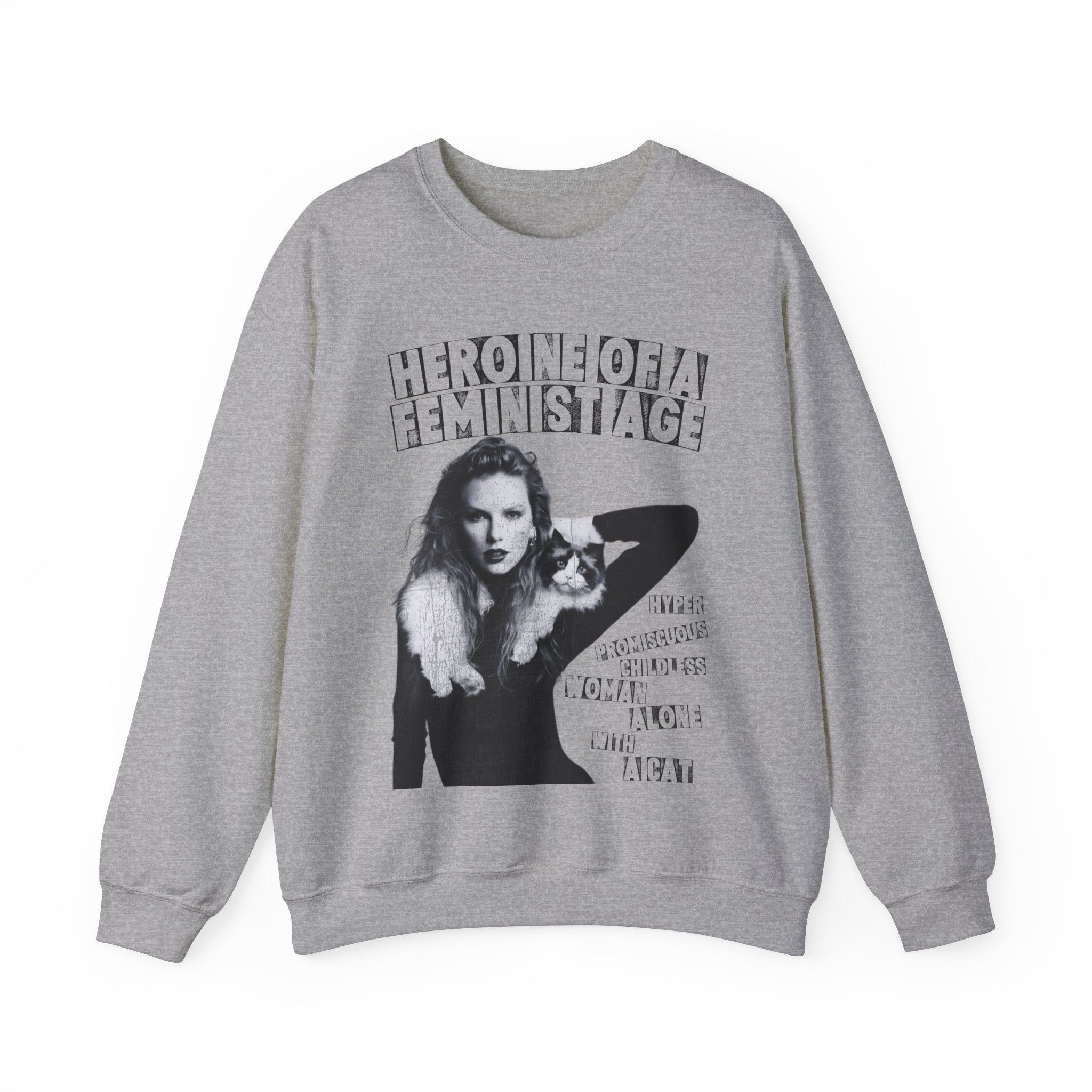 Heroine of a Feminist Age Crewneck Sweatshirt sold by Rose Blush Studio