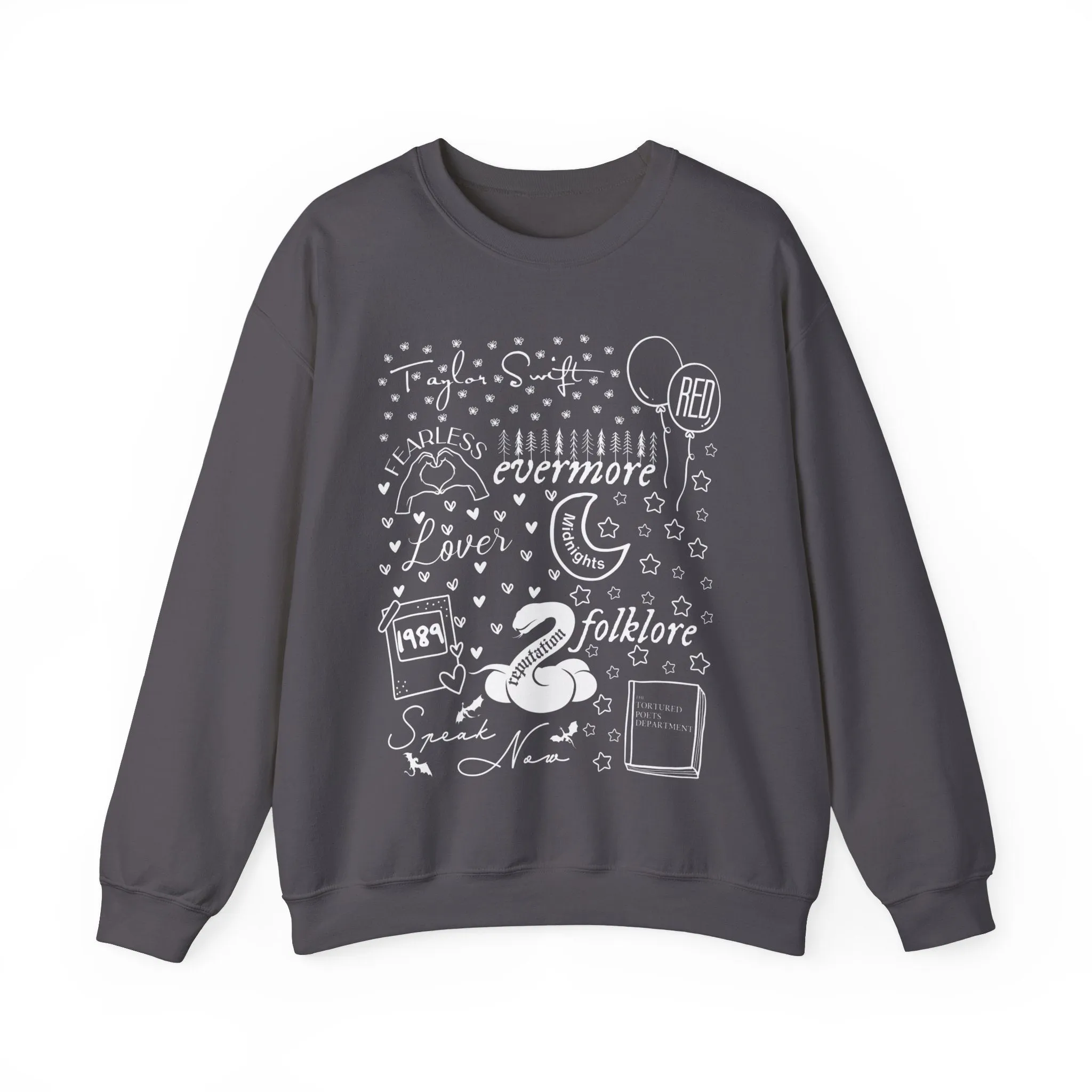 Eras Album Collage Crewneck Sweatshirt sold by Rose Blush Studio product image thumbnail 3