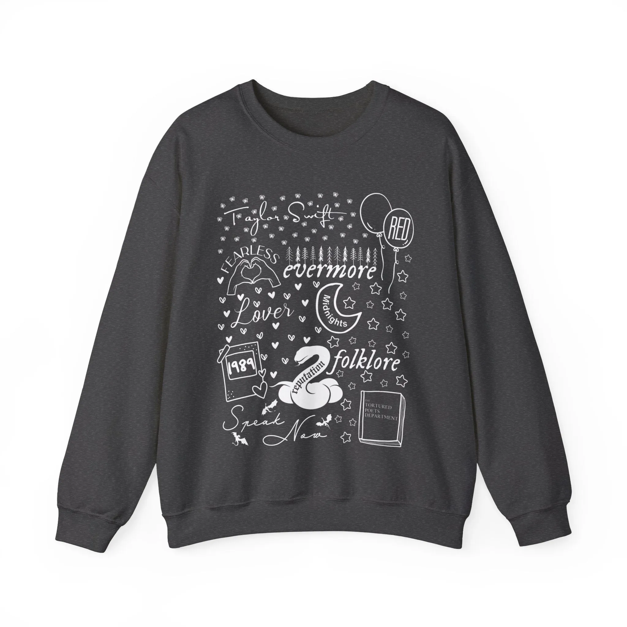 Eras Album Collage Crewneck Sweatshirt sold by Rose Blush Studio