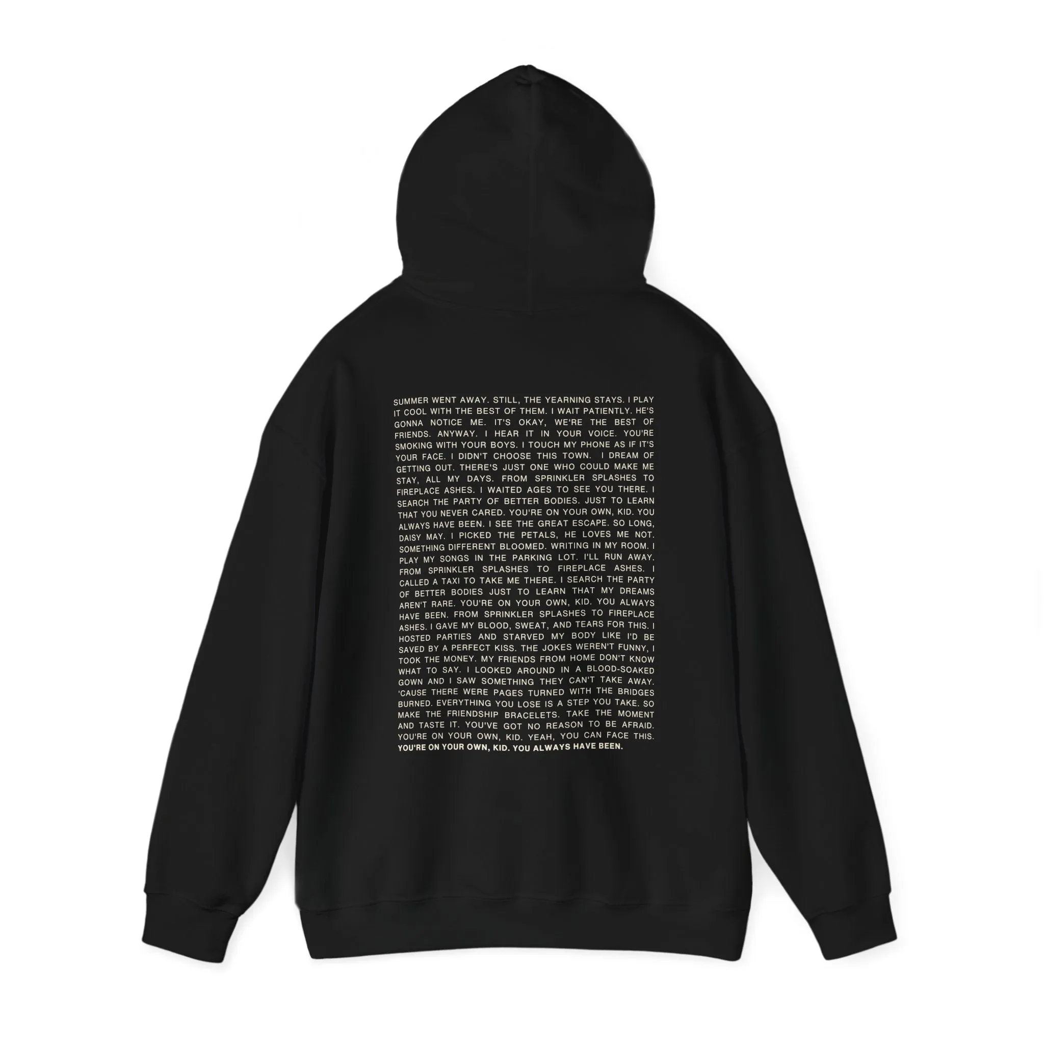 YOYOK (lyrics on back) Hoodie sold by Rose Blush Studio product image thumbnail 5