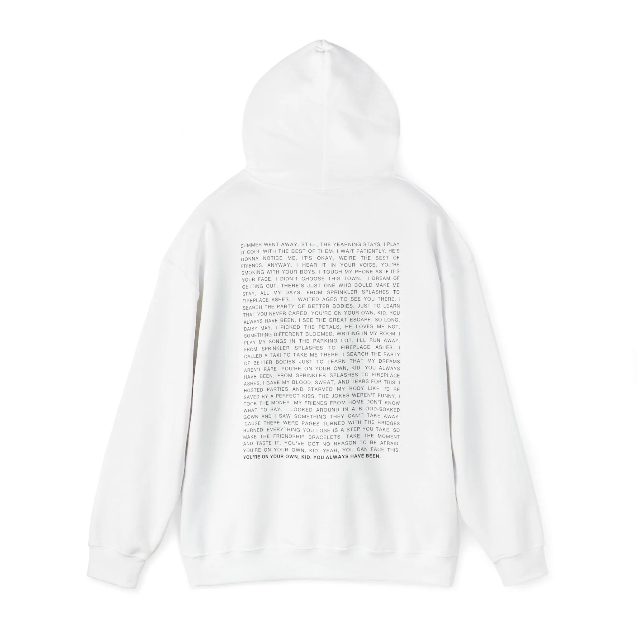YOYOK (lyrics on back) Hoodie sold by Rose Blush Studio product image thumbnail 4