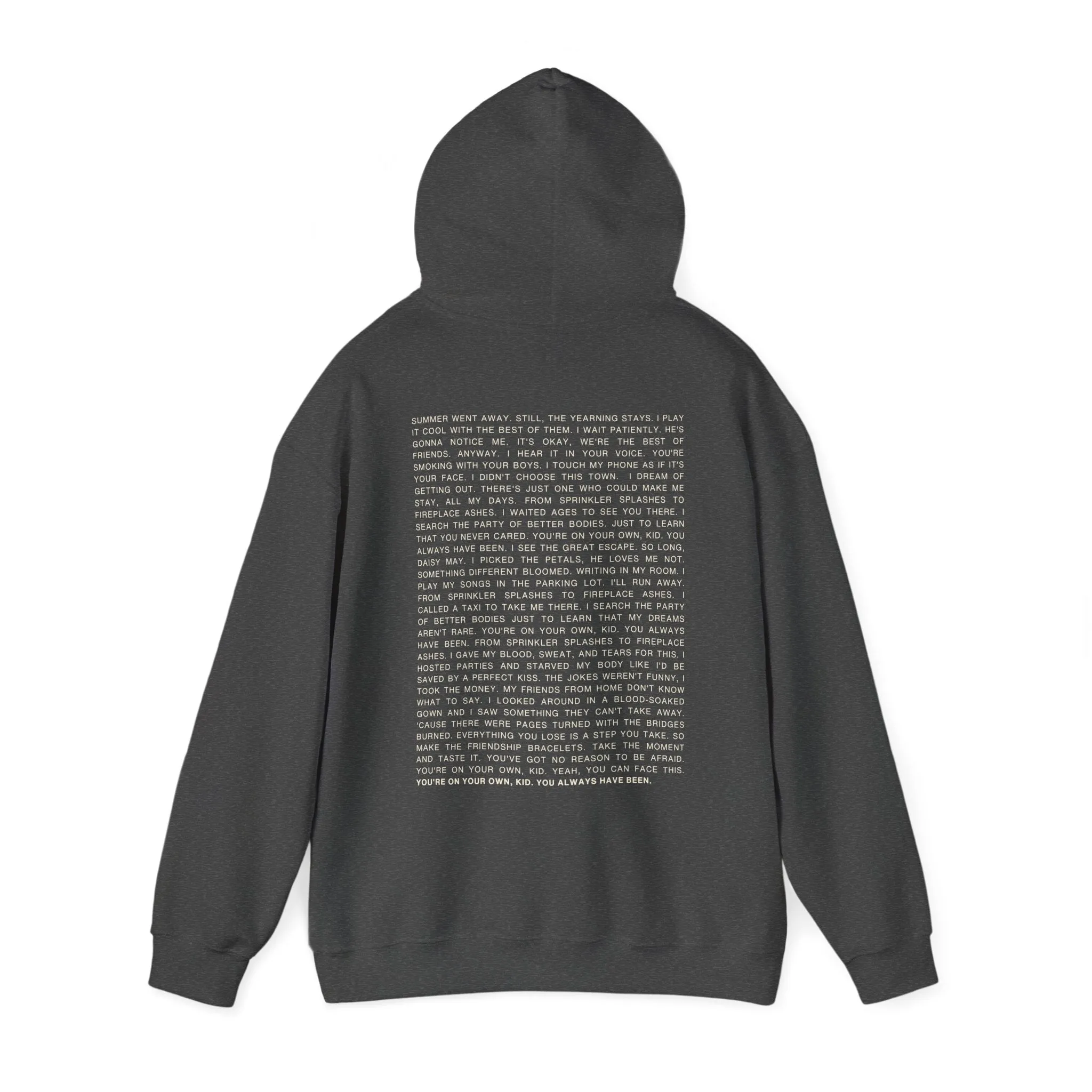 YOYOK (lyrics on back) Hoodie sold by Rose Blush Studio product image thumbnail 2