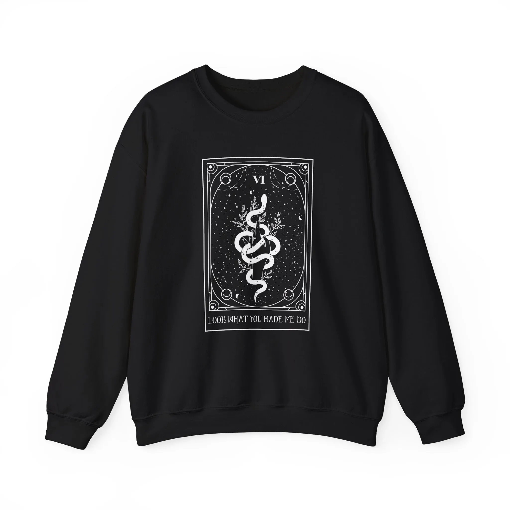 Tarot Crewneck Sweatshirt - Look What You Made Me Do sold by Rose Blush Studio product image thumbnail 5