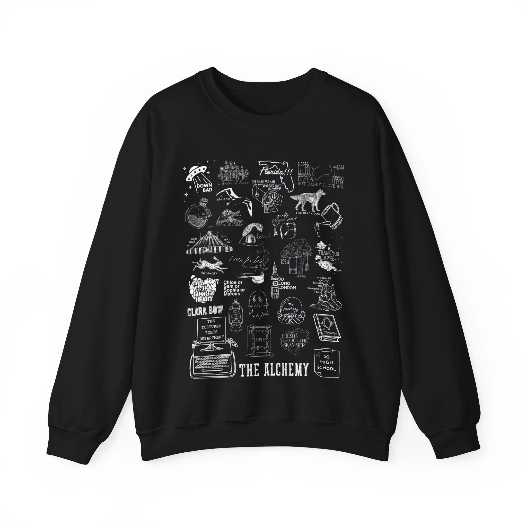 TTPD Collage Crewneck Sweatshirt sold by Rose Blush Studio