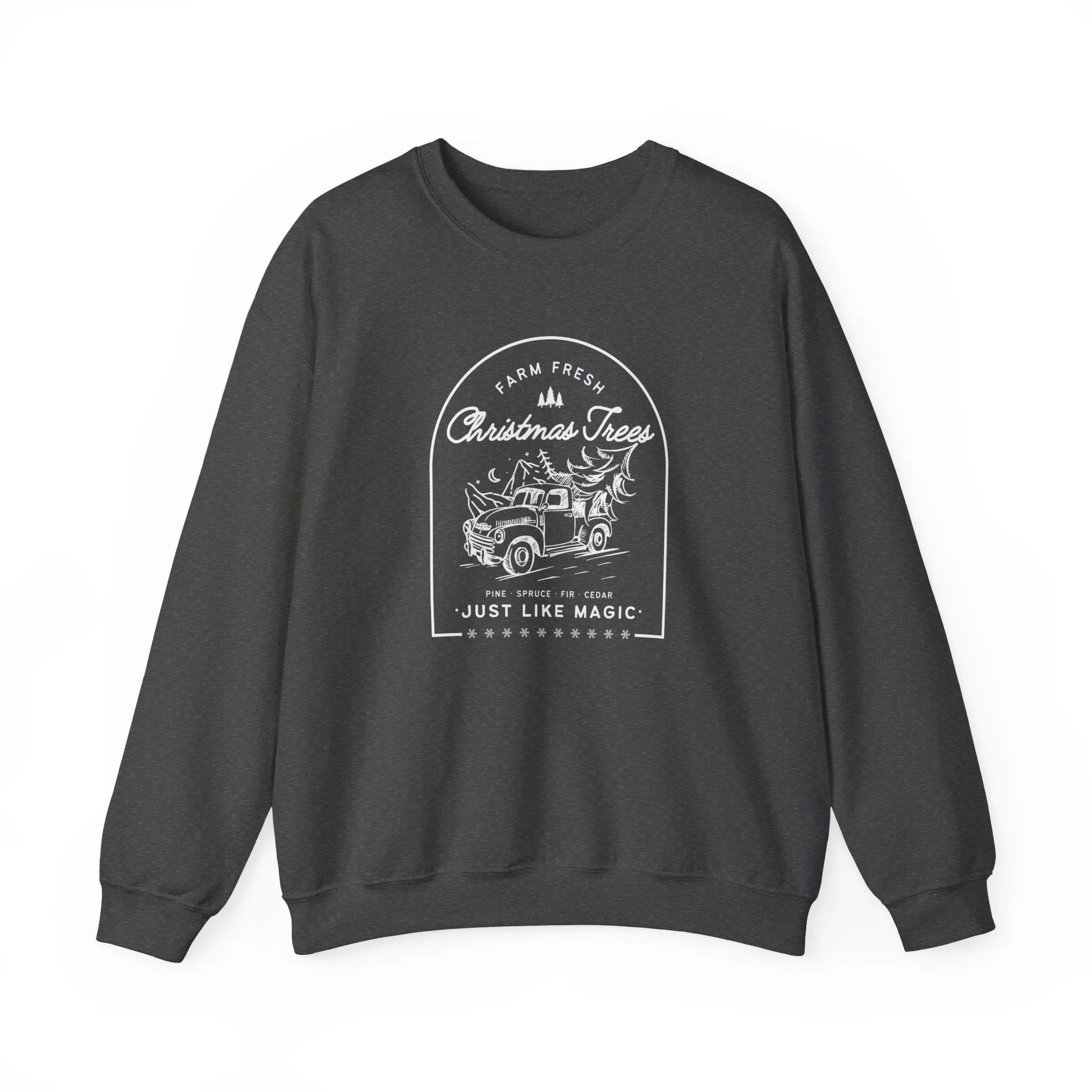 Christmas Tree Farm Crewneck Sweatshirt sold by Rose Blush Studio product image thumbnail 4