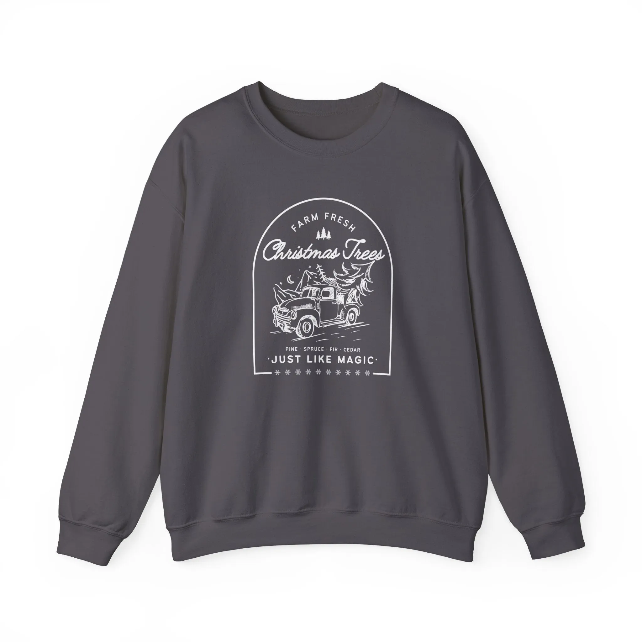 Christmas Tree Farm Crewneck Sweatshirt sold by Rose Blush Studio product image thumbnail 3