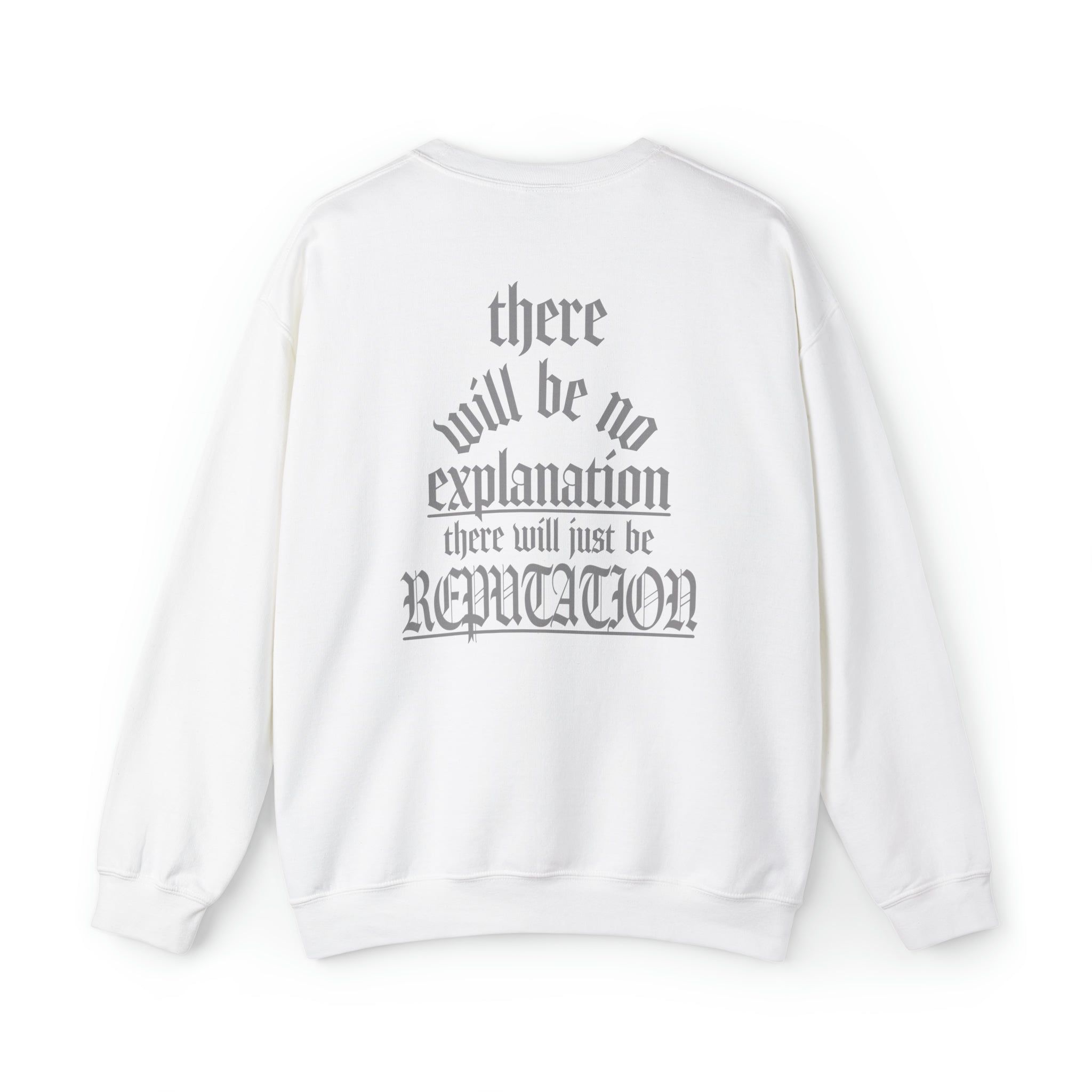 No Explanation Crewneck Sweater sold by Rose Blush Studio product image thumbnail 3