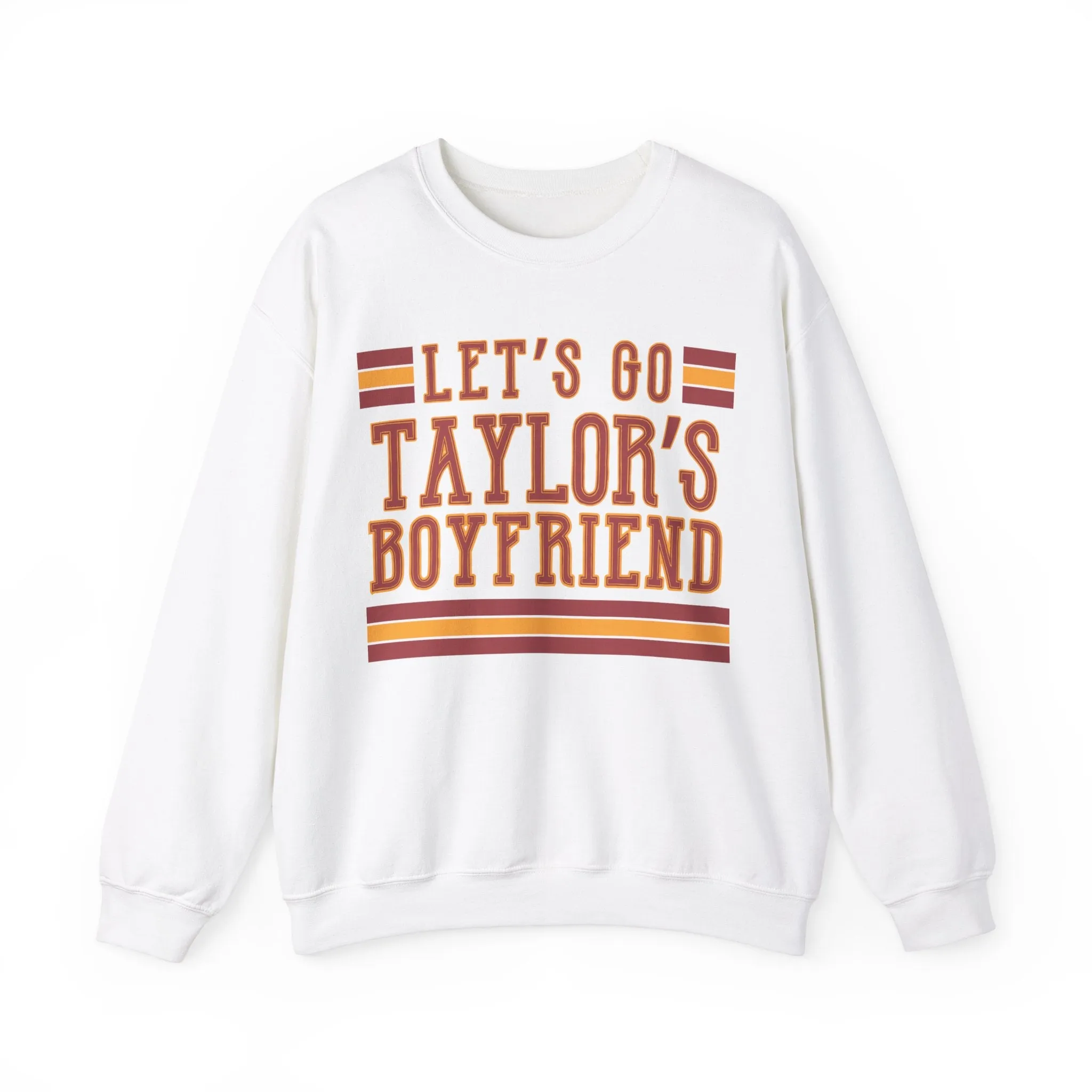 Let's Go Taylor's Boyfriend Crewneck Sweatshirt sold by Rose Blush Studio product image thumbnail 4