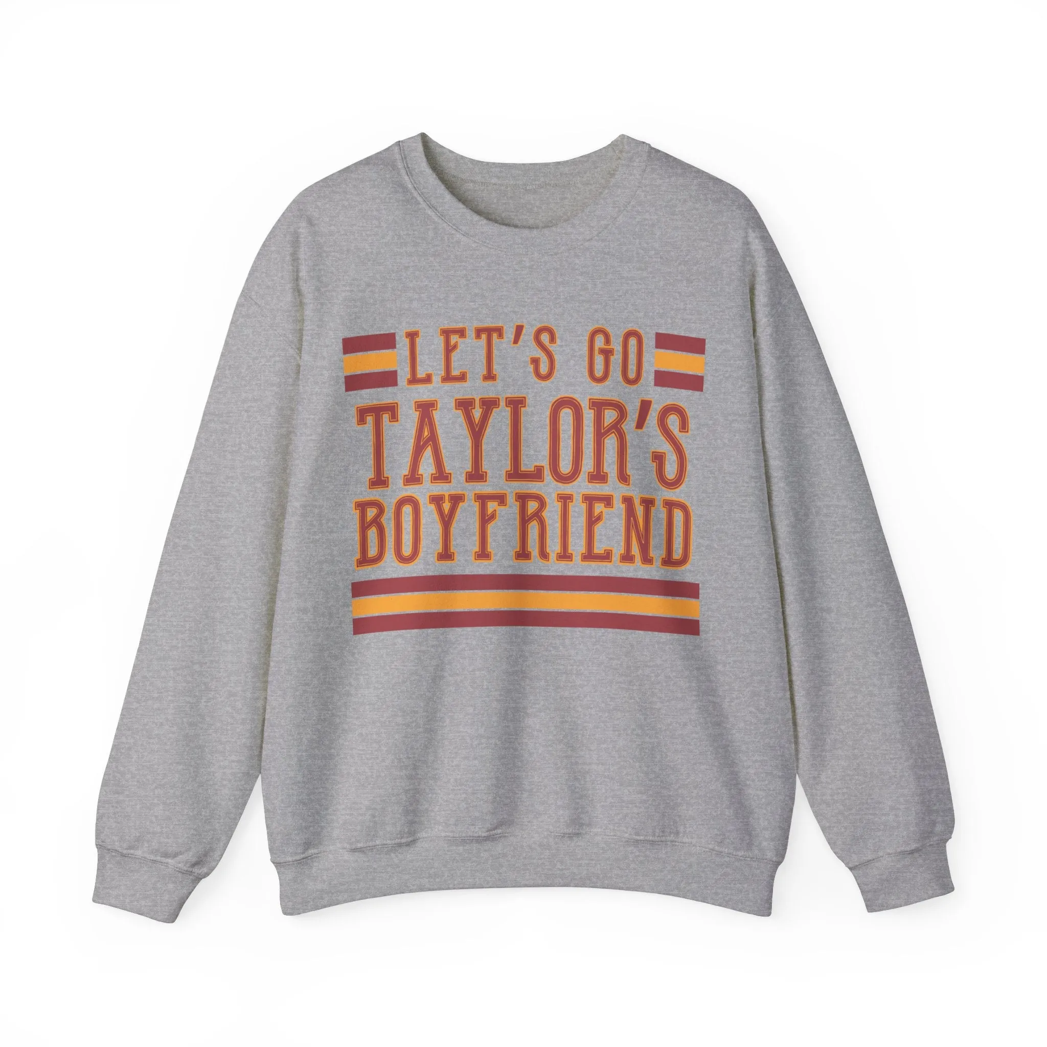 Let's Go Taylor's Boyfriend Crewneck Sweatshirt sold by Rose Blush Studio product image thumbnail 3
