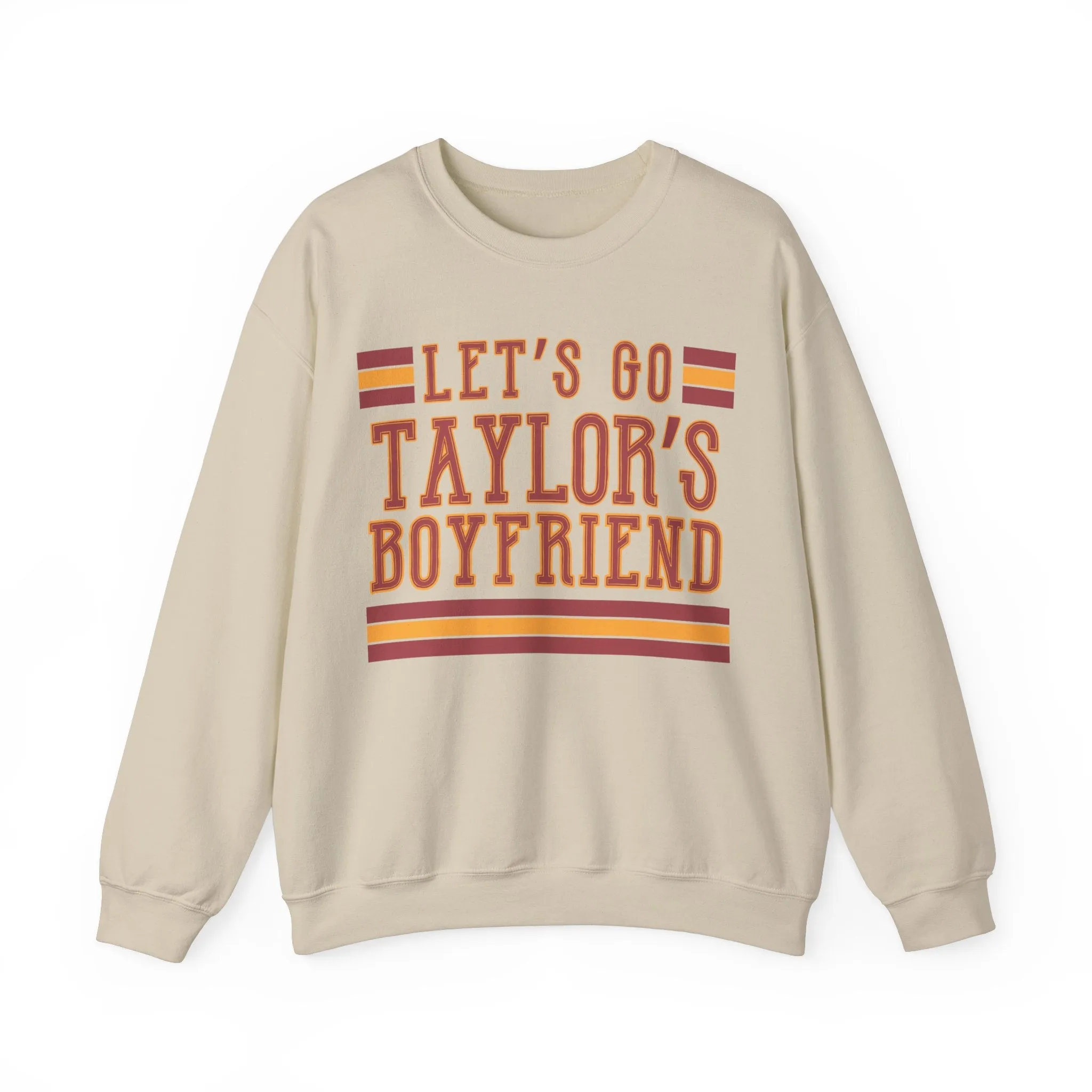 Let's Go Taylor's Boyfriend Crewneck Sweatshirt sold by Rose Blush Studio product image thumbnail 2