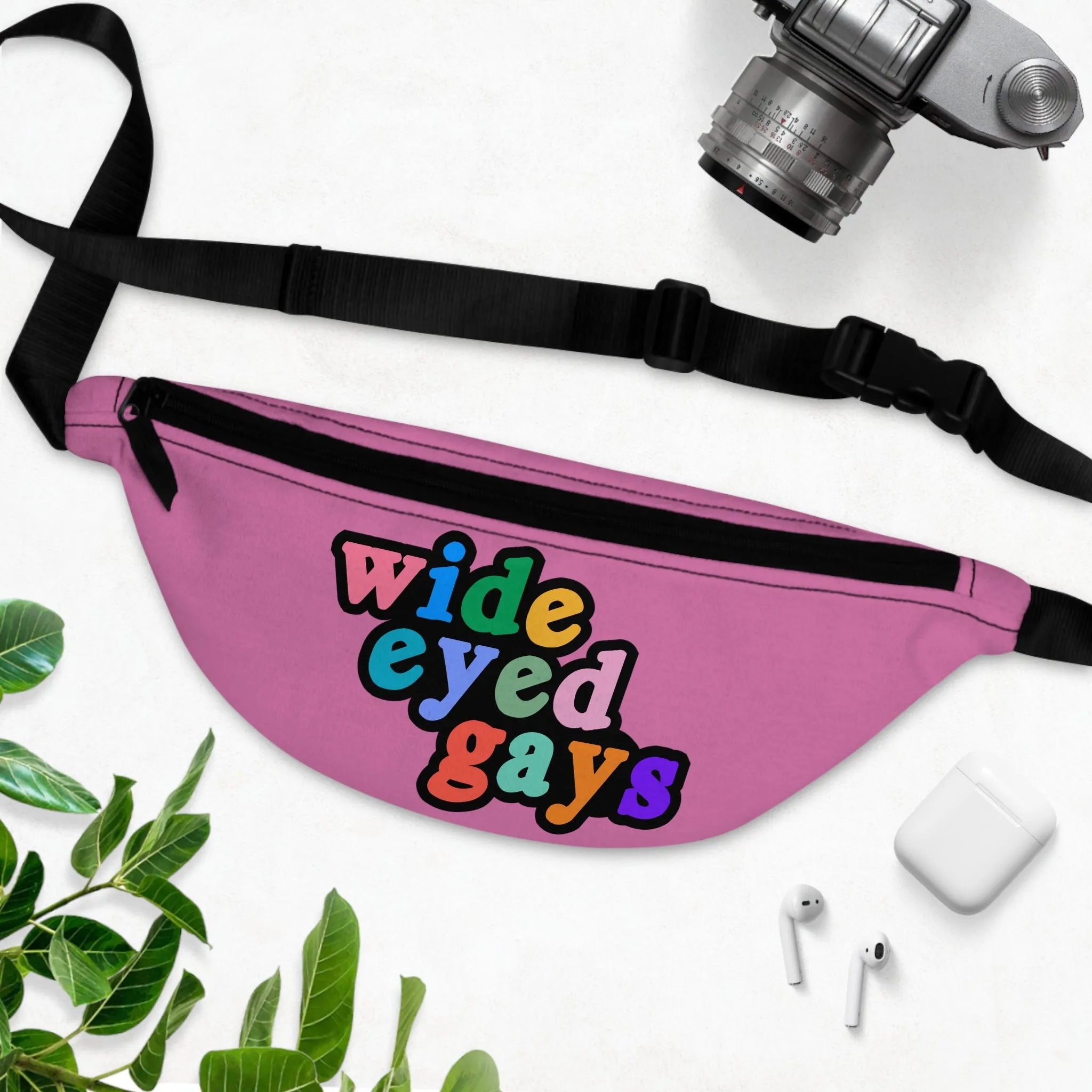 Wide Eyed Gays Fanny Pack sold by Rose Blush Studio