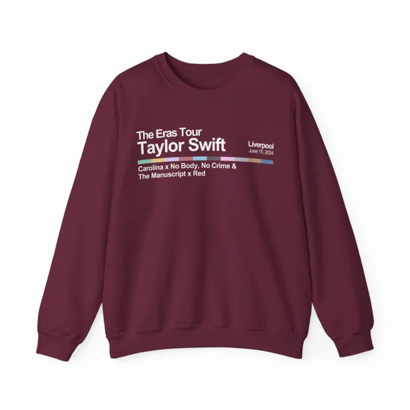 Liverpool Night 3 Crewneck Sweatshirt sold by Rose Blush Studio