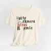 Lights Camera Witch Smile Tshirt sold by Rose Blush Studio