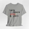 Lights Camera Witch Smile Tshirt sold by Rose Blush Studio