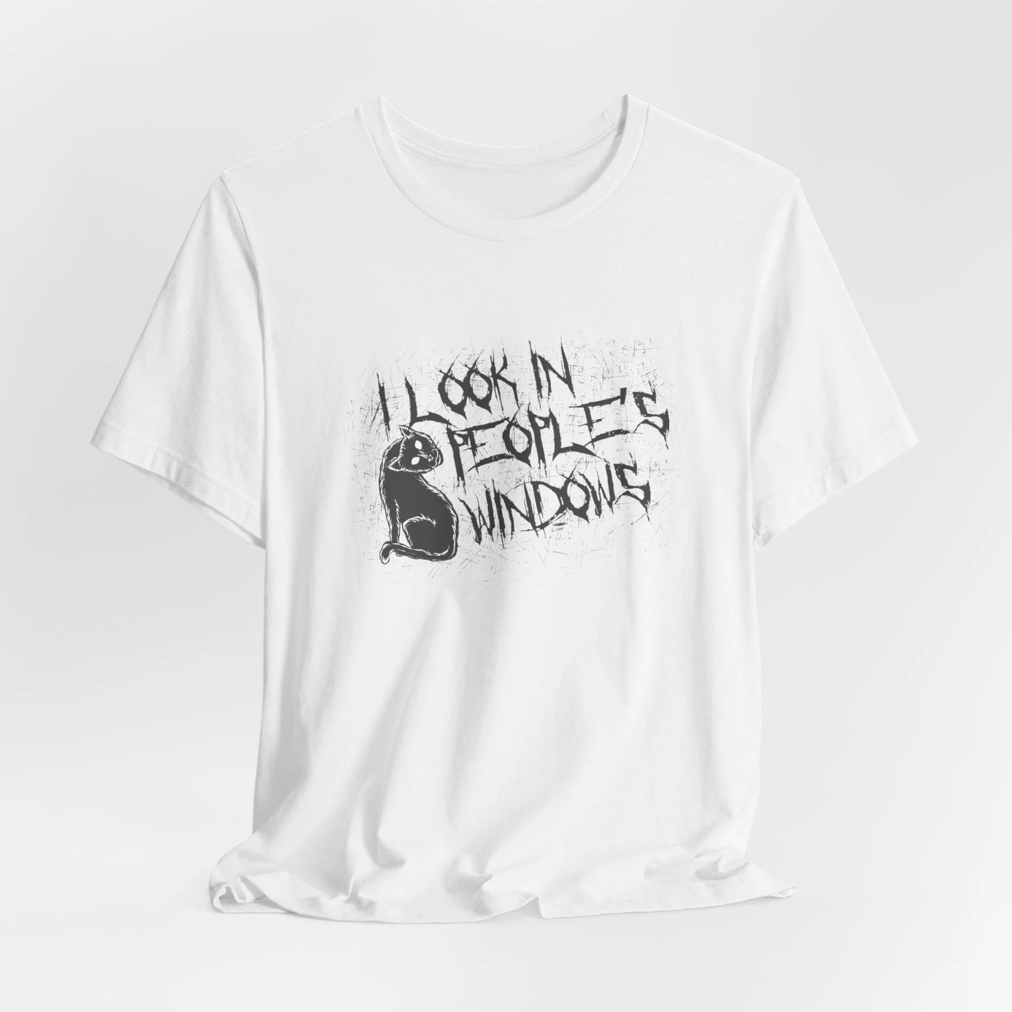 I Look In People's Windows Tshirt sold by Rose Blush Studio product image thumbnail 4