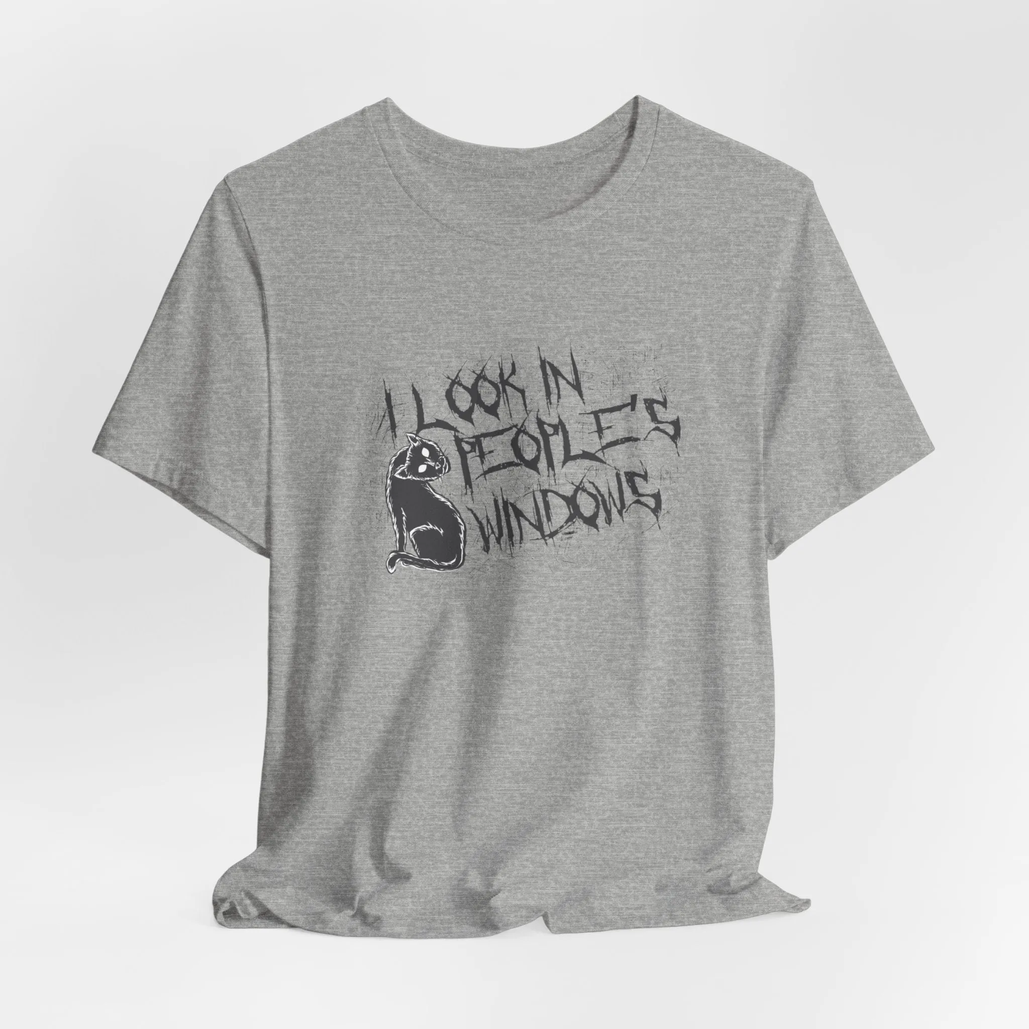 I Look In People's Windows Tshirt sold by Rose Blush Studio product image thumbnail 2