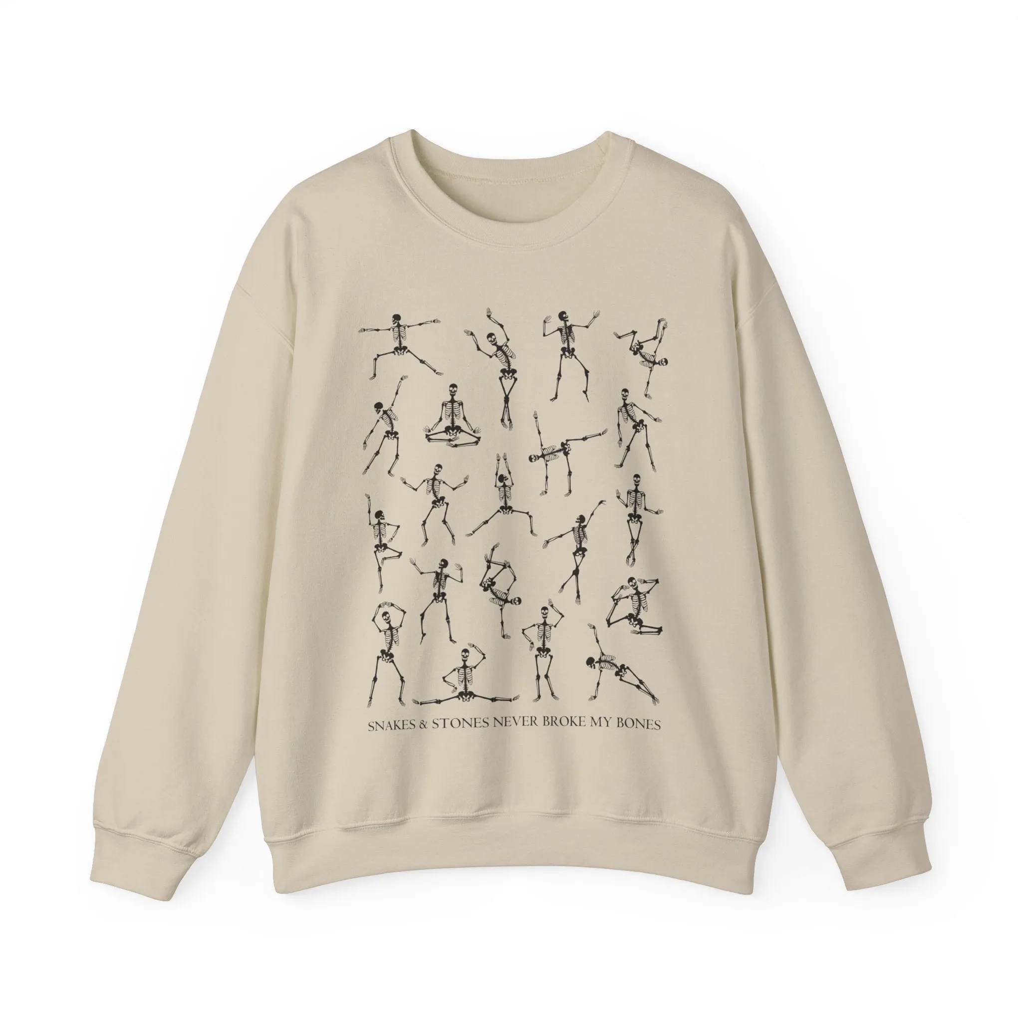 Snakes and Stones Never Broke My Bones Crewneck Sweatshirt sold by Rose Blush Studio product image thumbnail 3