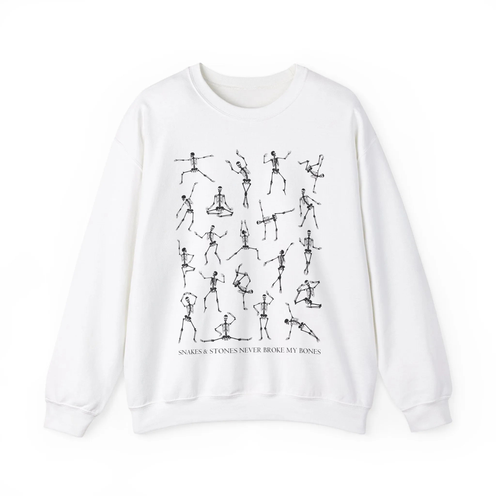 Snakes and Stones Never Broke My Bones Crewneck Sweatshirt sold by Rose Blush Studio