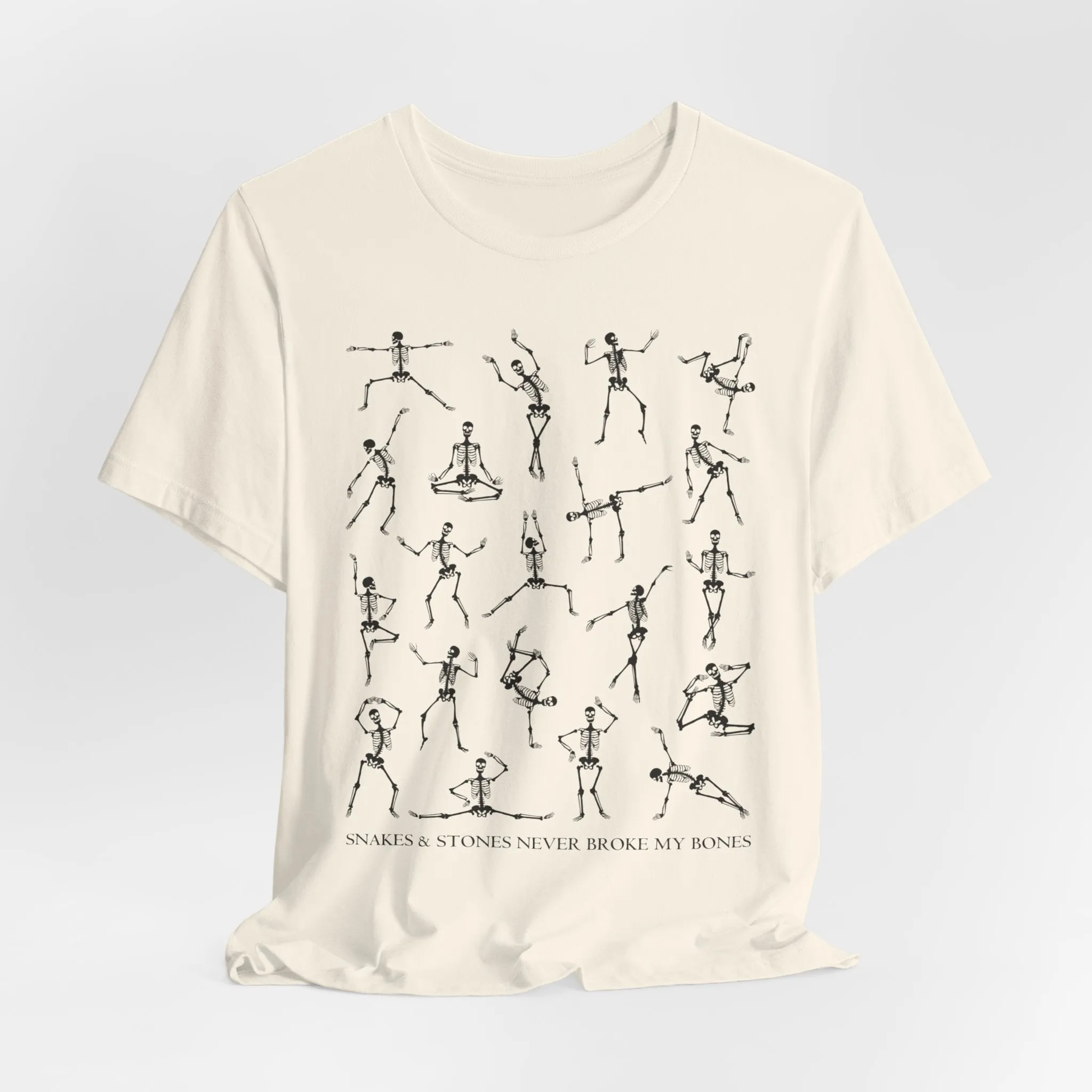 Snakes and Stones Never Broke My Bones Tshirt sold by Rose Blush Studio product image thumbnail 4