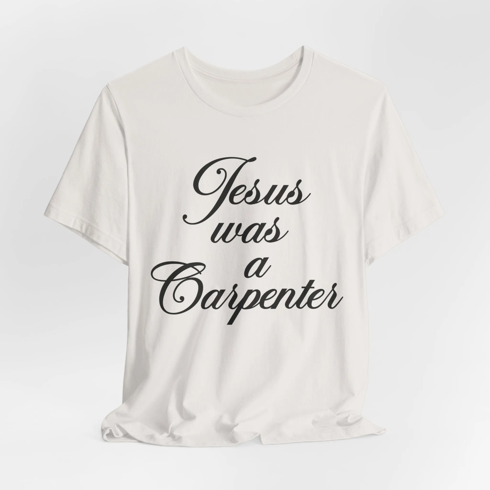 Jesus Was A Carpenter Tshirt sold by Rose Blush Studio product image thumbnail 3