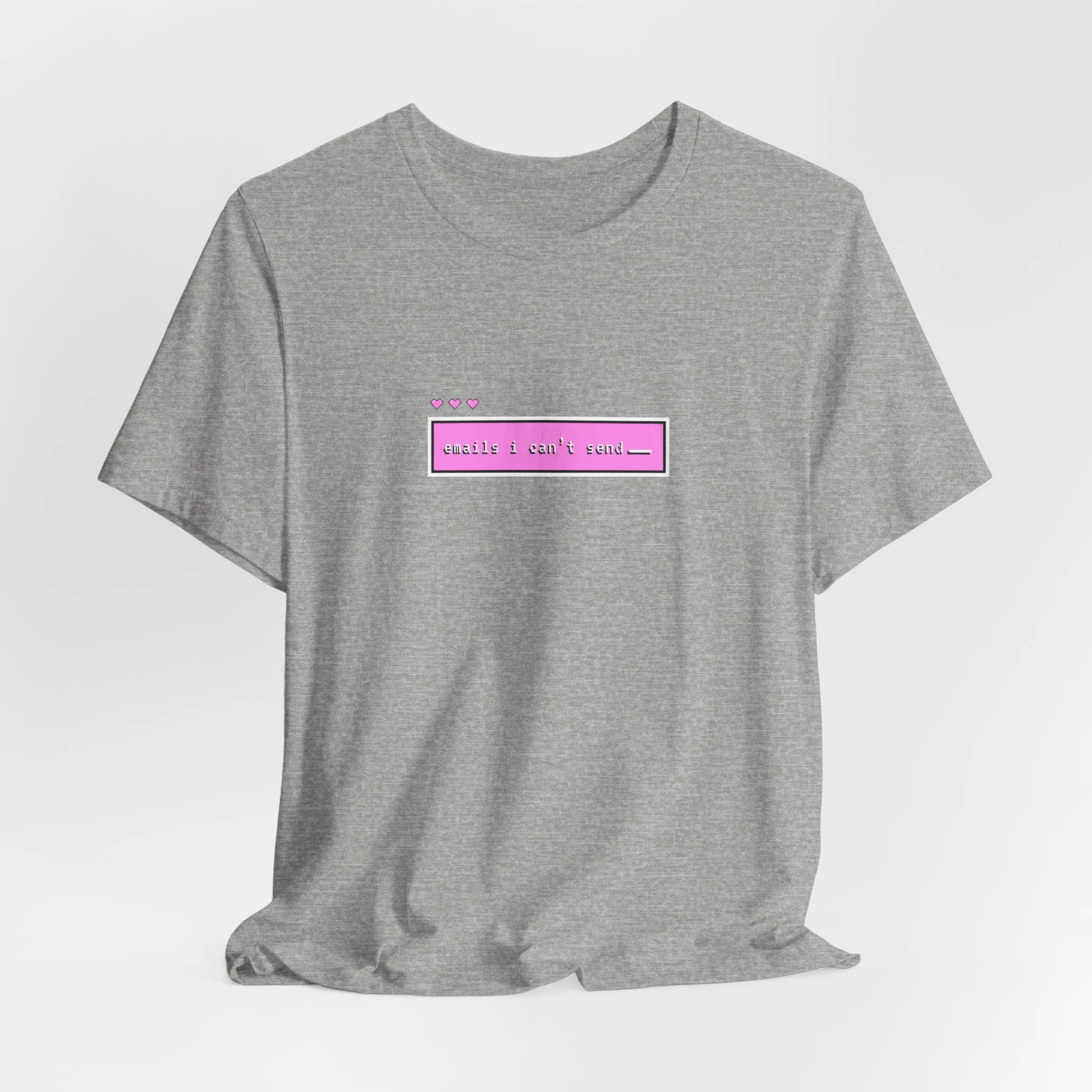 Emails I Can't Send Tshirt sold by Rose Blush Studio product image thumbnail 3