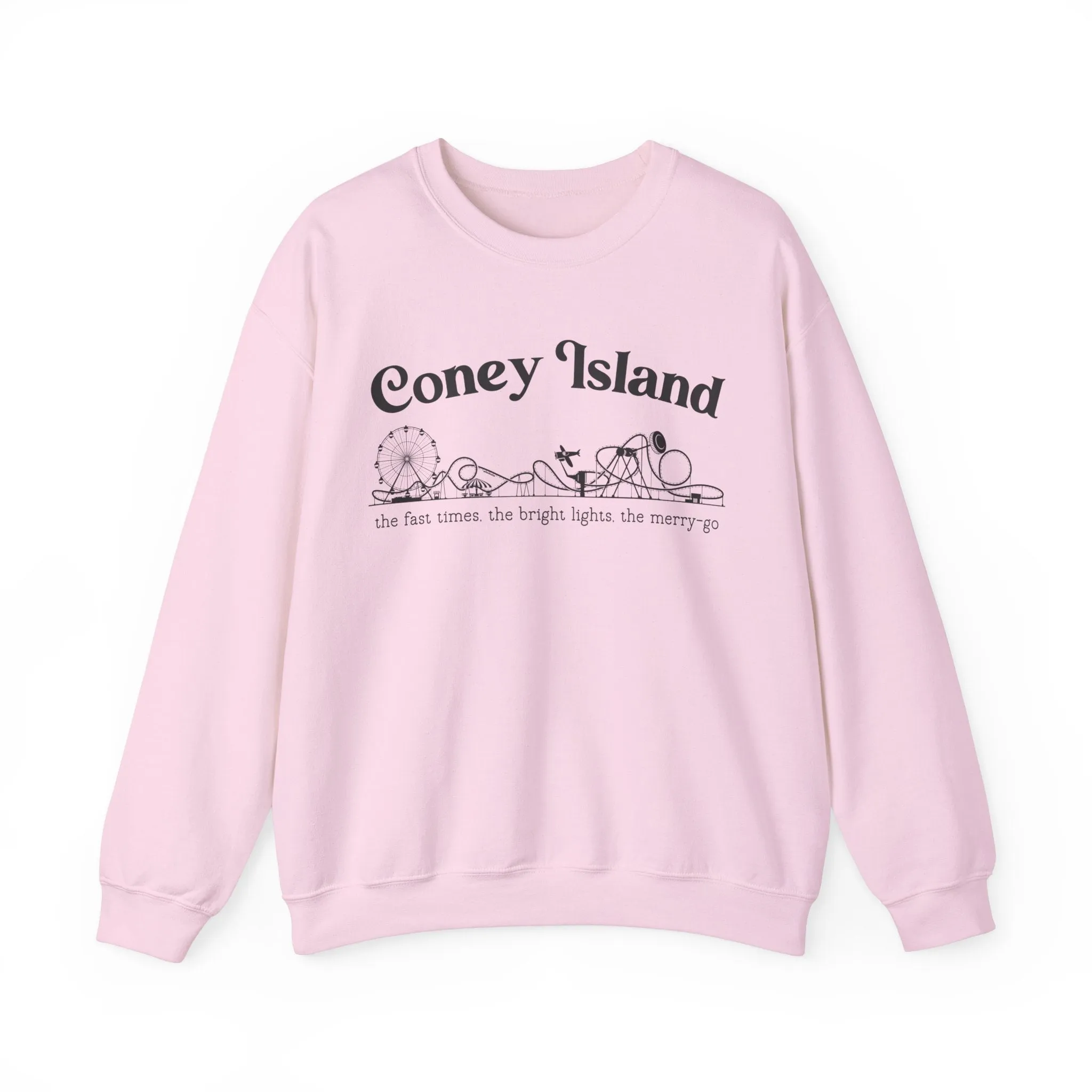 Coney Island Crewneck Sweatshirt sold by Rose Blush Studio product image thumbnail 5