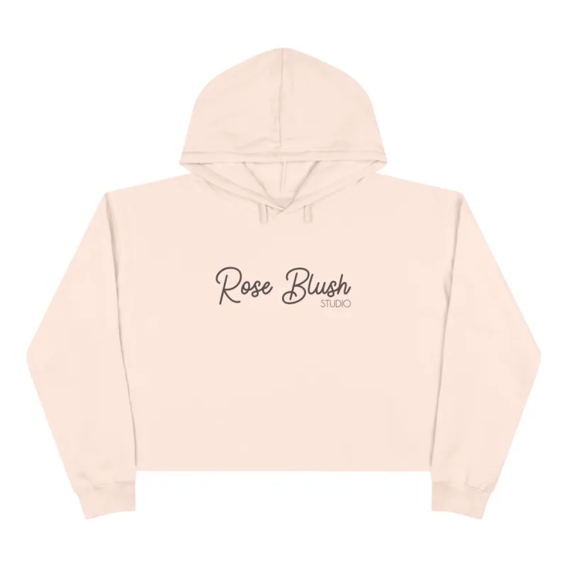 Rose Blush Studio Crop Hoodie sold by Rose Blush Studio