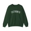 Tayronto Varsity Crewneck Sweatshirt sold by Rose Blush Studio