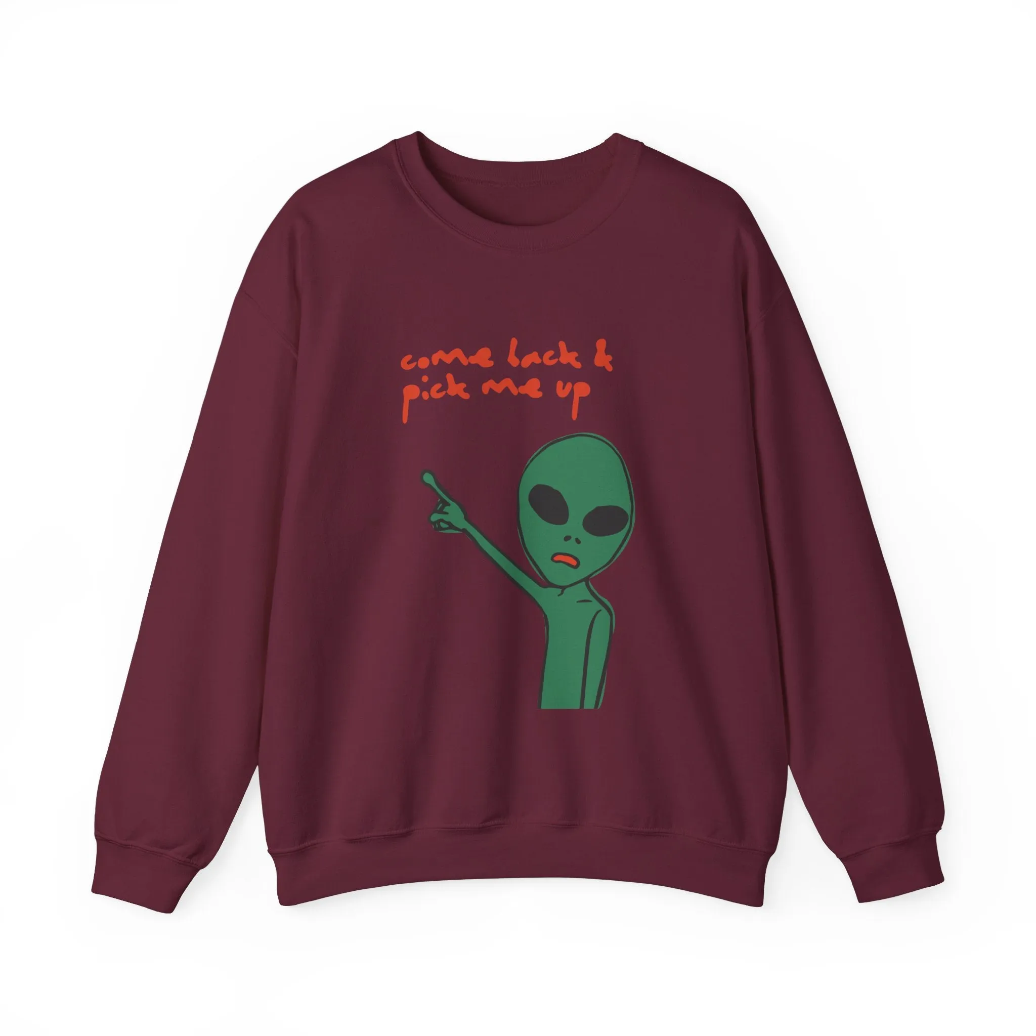 Come Back & Pick Me Up Crewneck Sweatshirt sold by Rose Blush Studio product image thumbnail 2