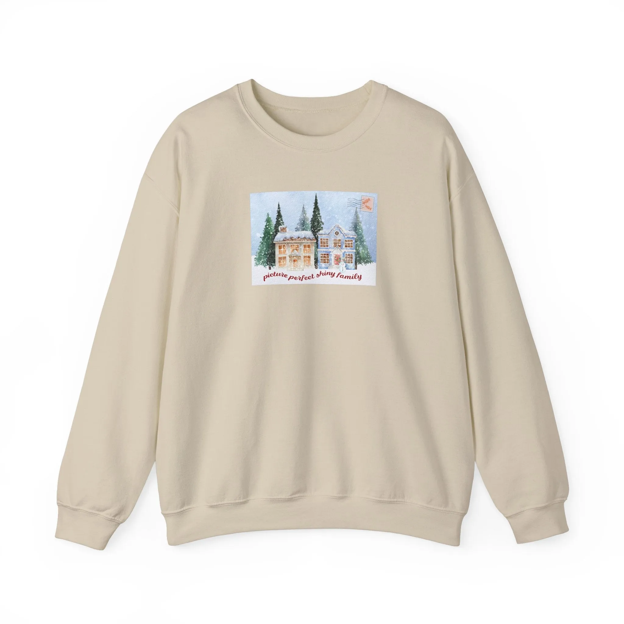 Picture Perfect Shiny Family Crewneck Sweatshirt sold by Rose Blush Studio product image thumbnail 3